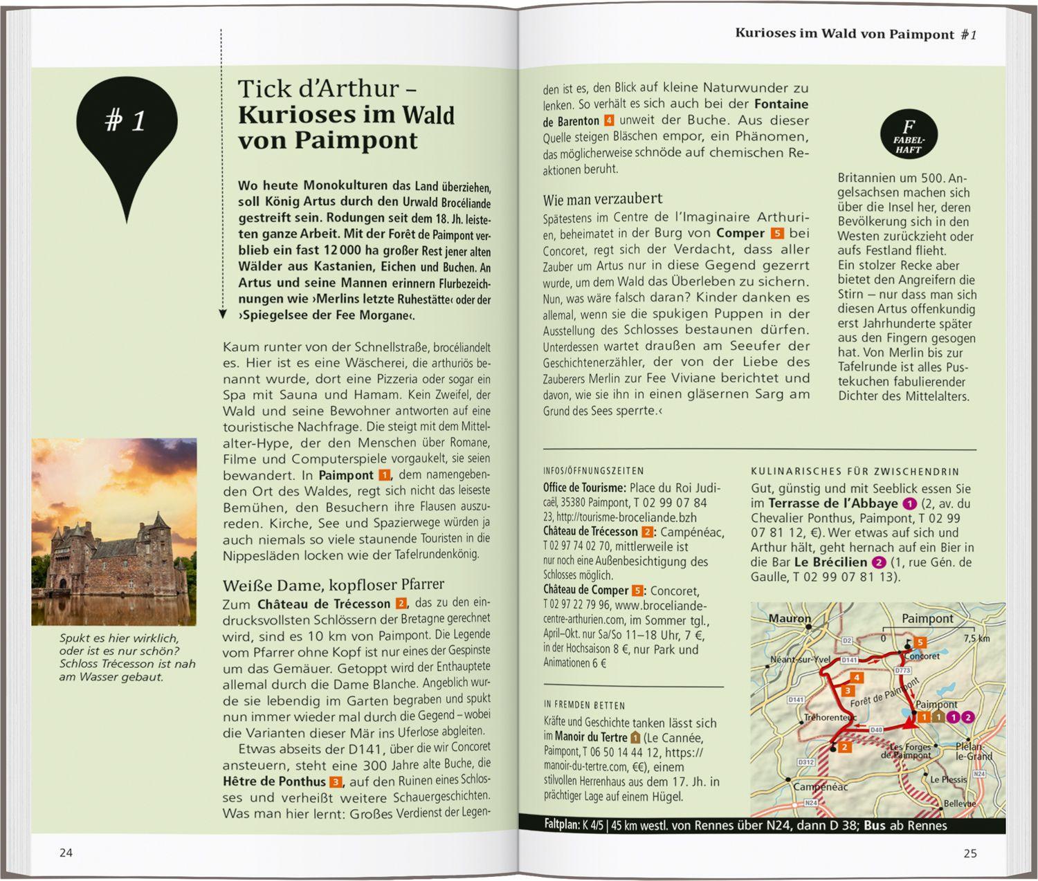 Beispielinhalt (Bild) DUMONT direkt Reiseführer Bretagne