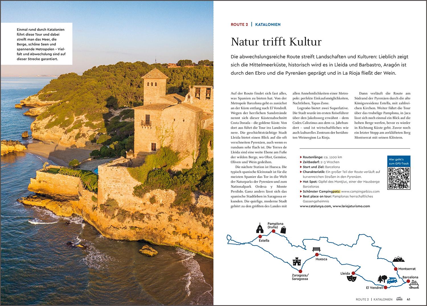 Beispielinhalt (Bild) KUNTH Mit dem Wohnmobil durch Spanien