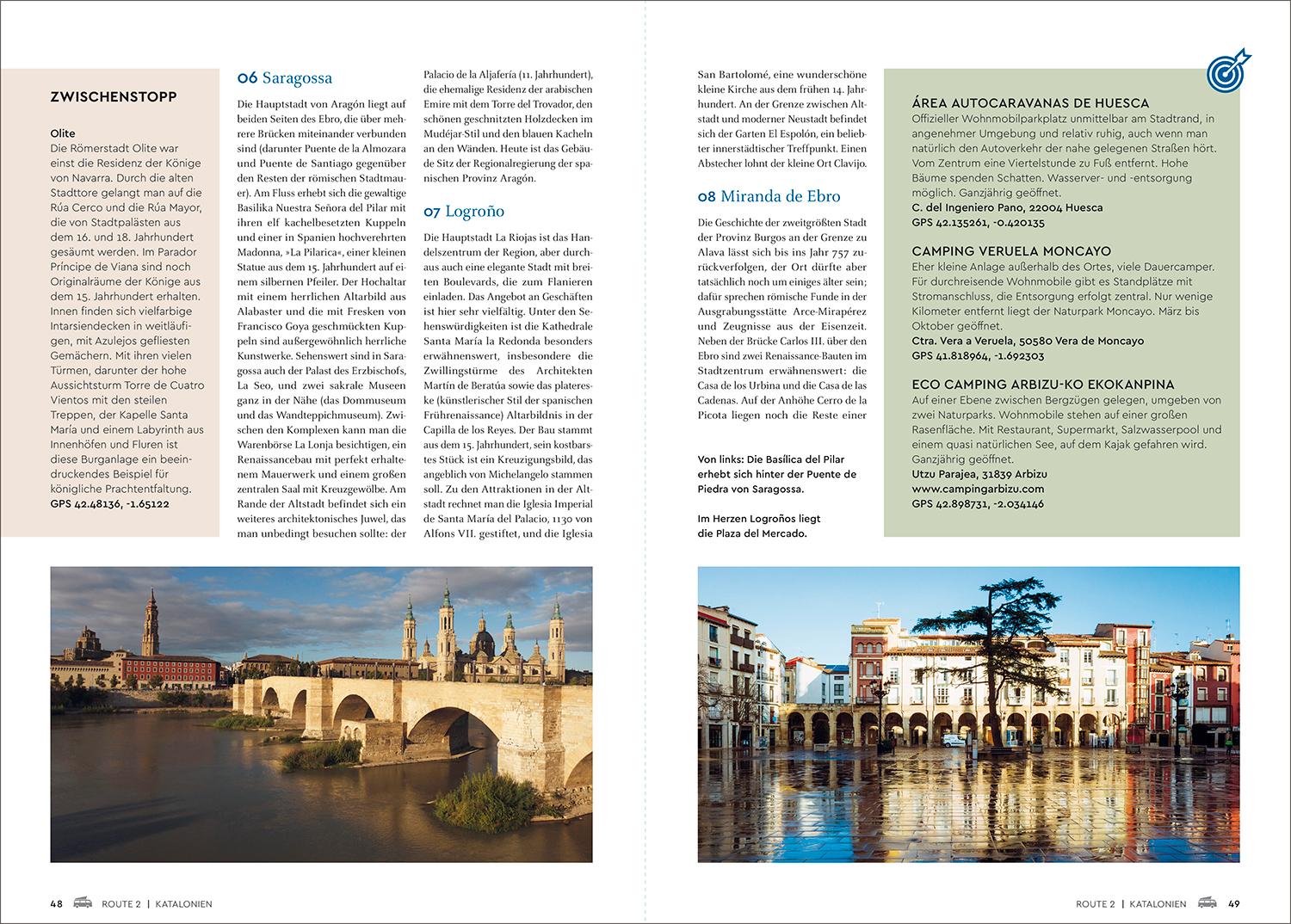 Beispielinhalt (Bild) KUNTH Mit dem Wohnmobil durch Spanien