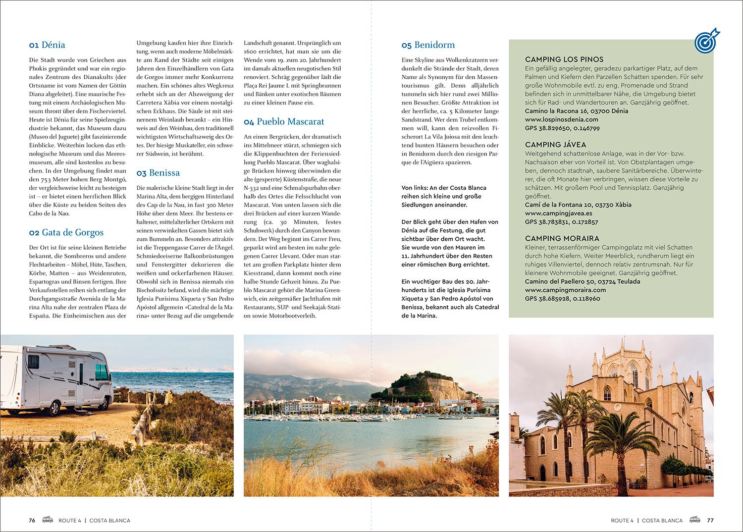 Beispielinhalt (Bild) KUNTH Mit dem Wohnmobil durch Spanien