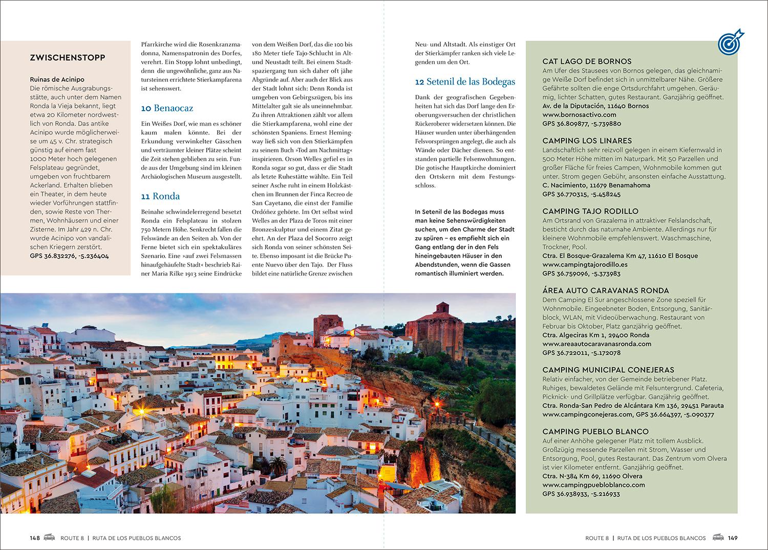 Beispielinhalt (Bild) KUNTH Mit dem Wohnmobil durch Spanien