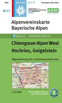 Vorderes Coverbild Chiemgauer Alpen West, Hochries, Geigelstein