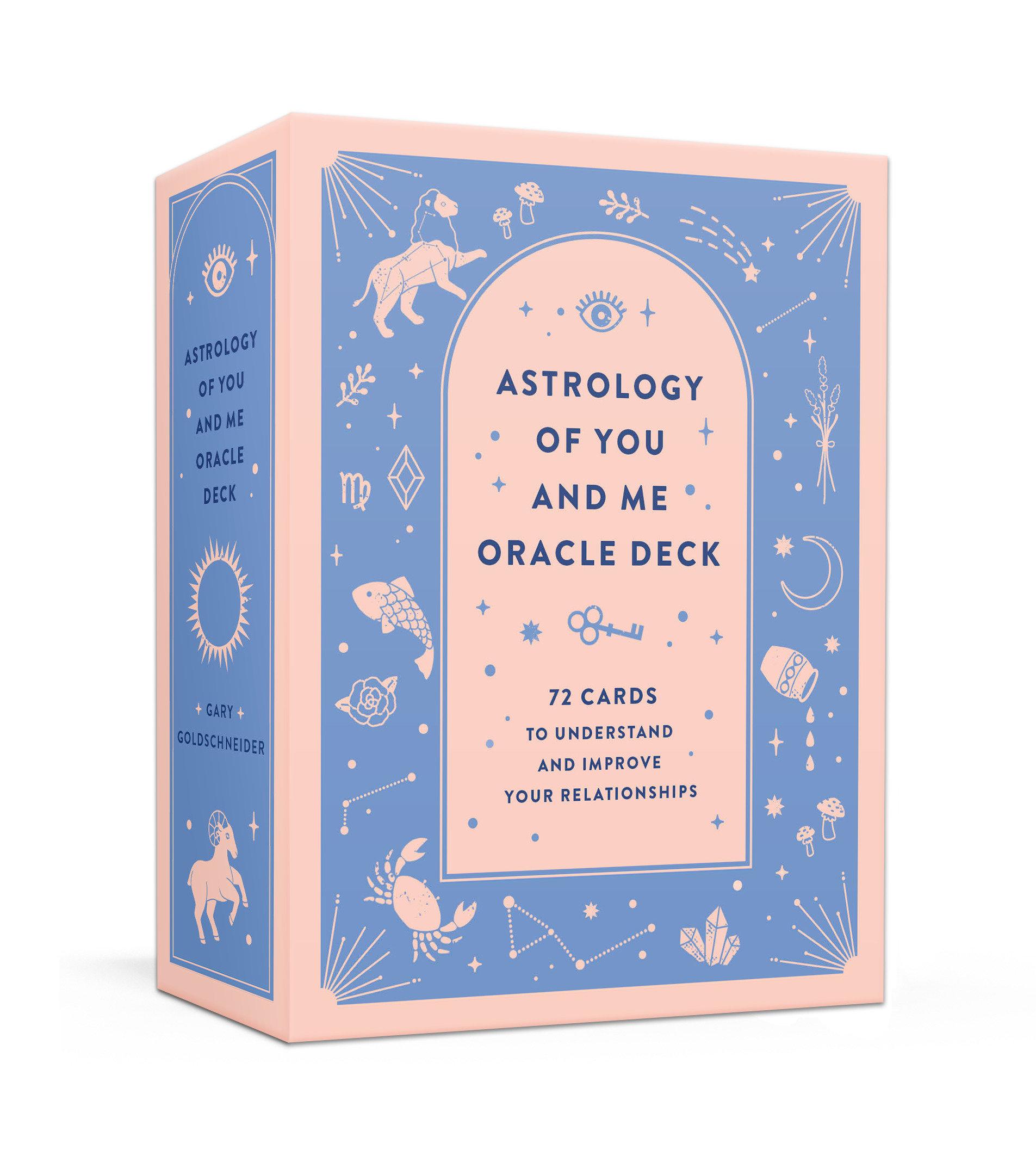 Vorderes Coverbild Astrology of You and Me Oracle Deck