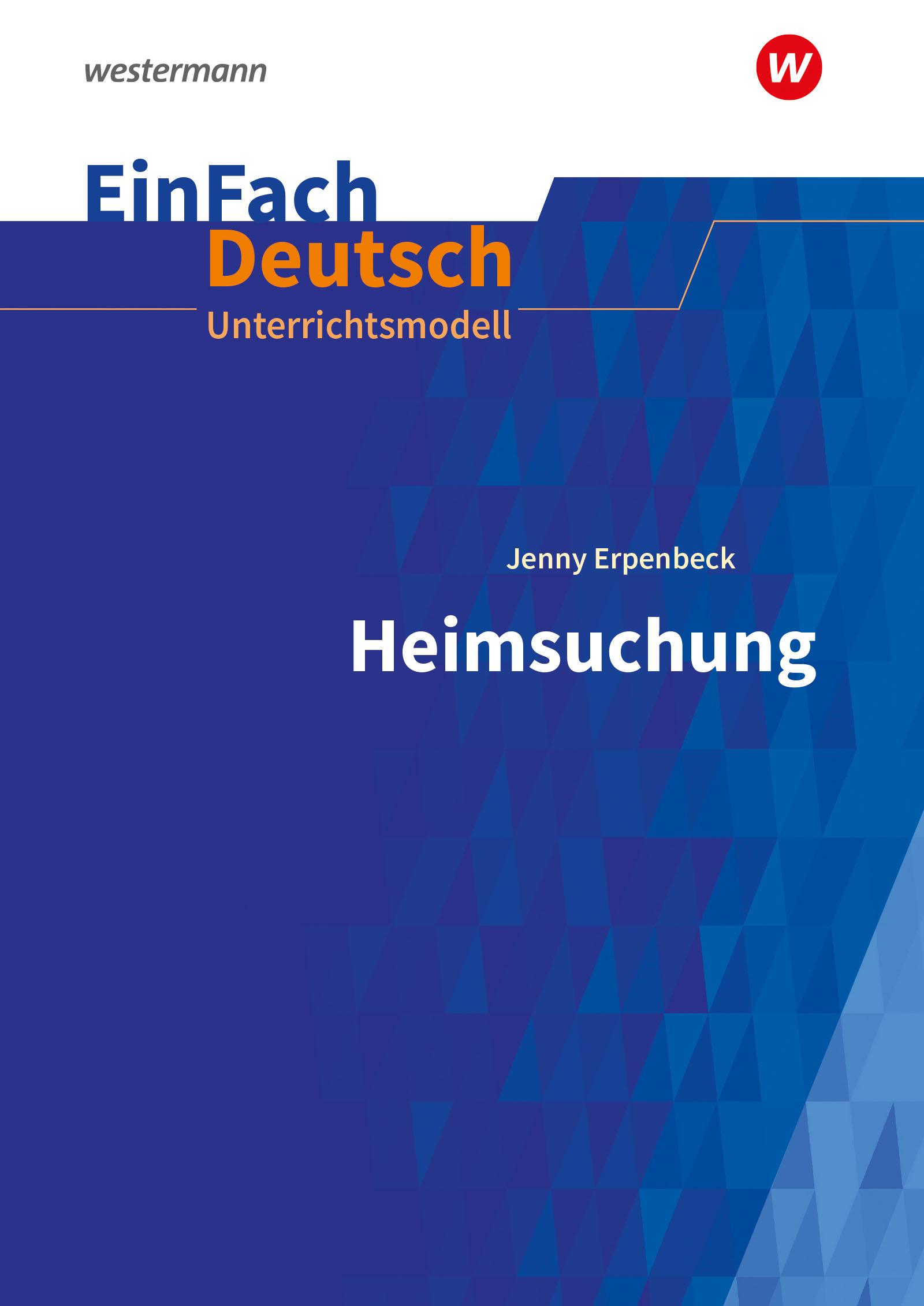 Vorderes Coverbild Heimsuchung Gymnasiale Oberstufe. EinFach Deutsch Unterrichtsmodelle