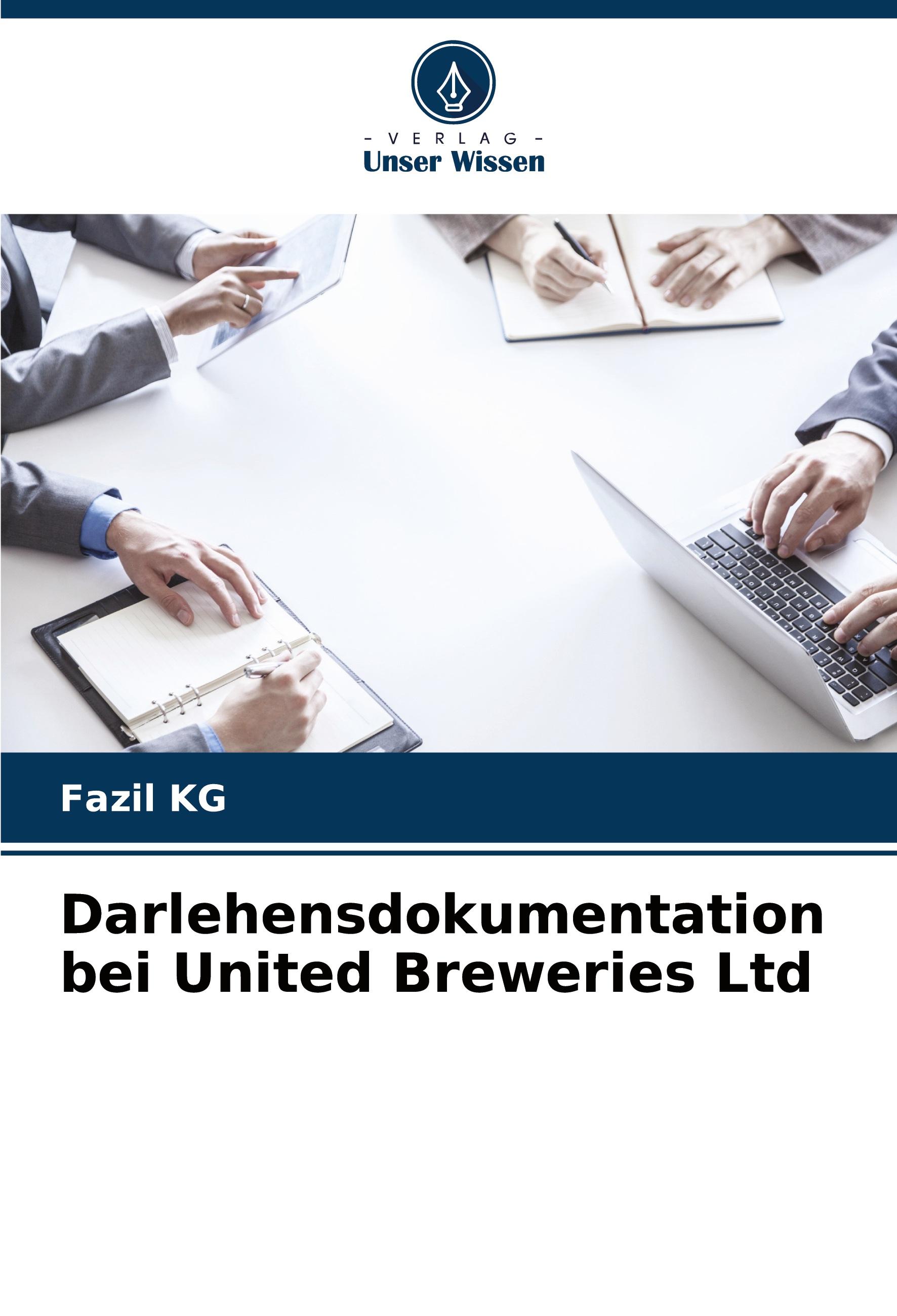 Vorderes Coverbild Darlehensdokumentation bei United Breweries Ltd