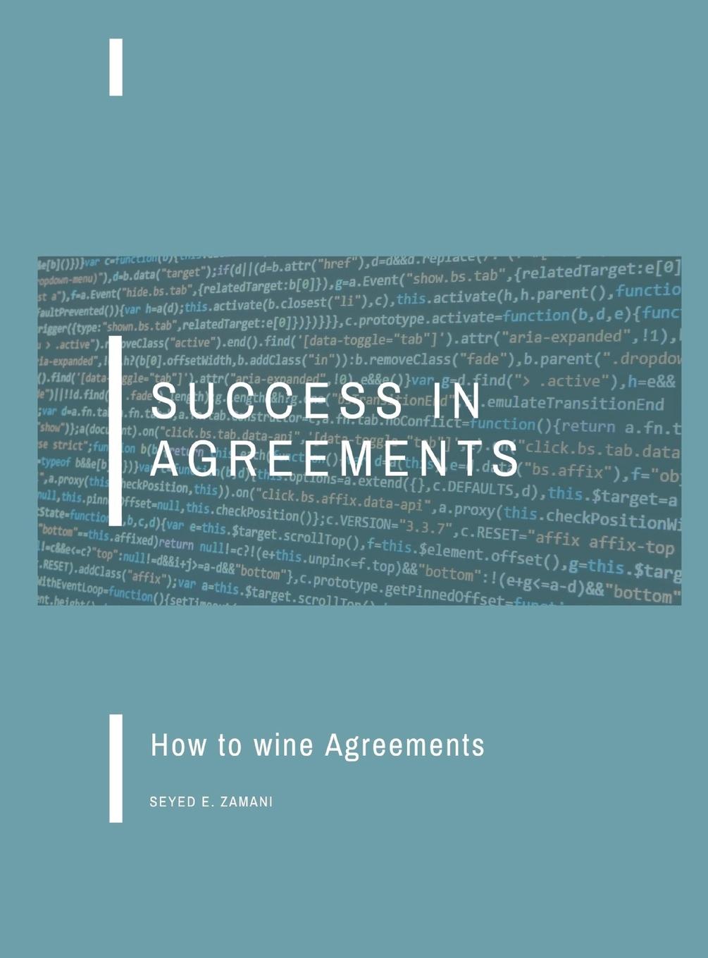 Vorderes Coverbild Success in Agreements