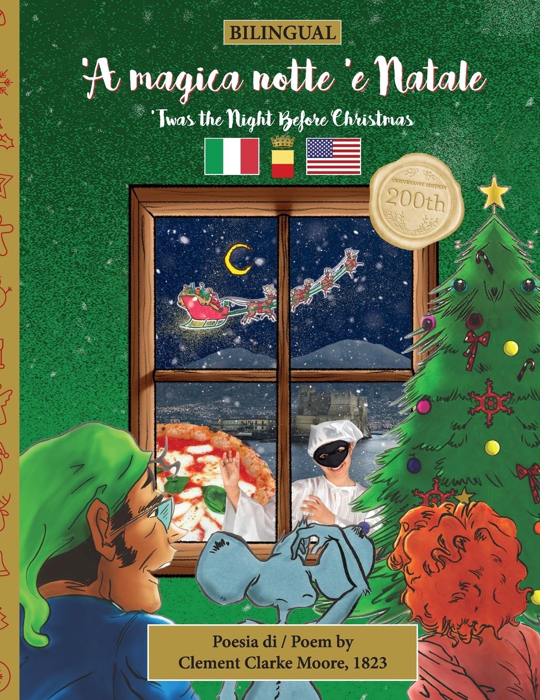 Vorderes Coverbild BILINGUAL 'Twas the Night Before Christmas - 200th Anniversary Edition