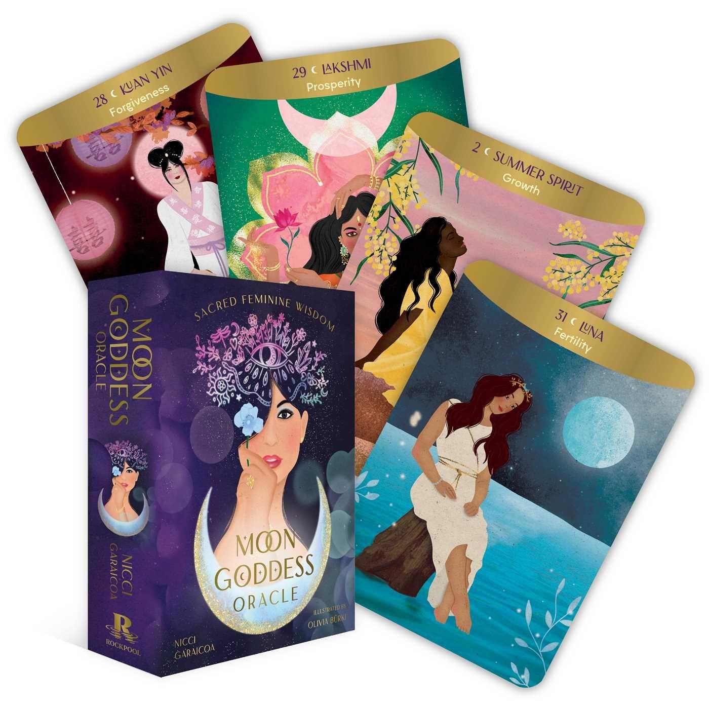 Vorderes Coverbild Moon Goddess Oracle