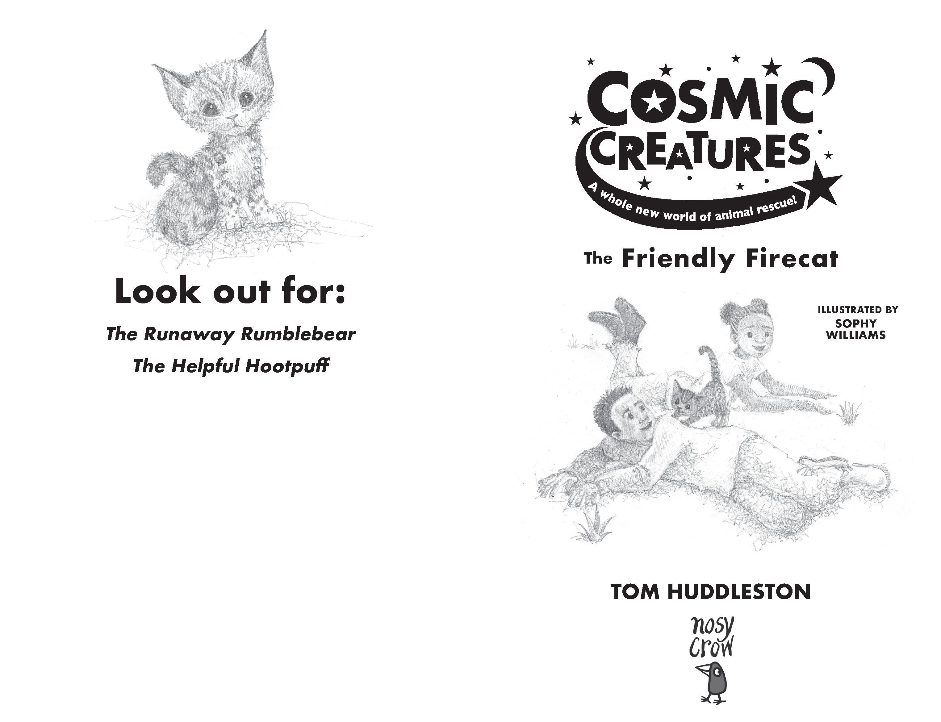 Beispielinhalt (Bild) Cosmic Creatures: The Friendly Firecat