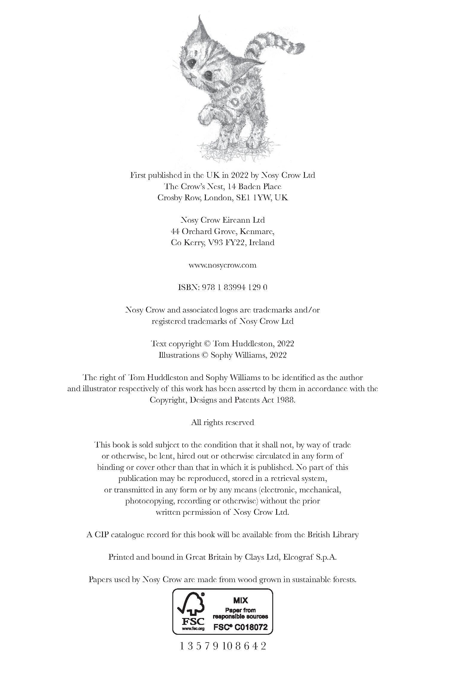 Beispielinhalt (Bild) Cosmic Creatures: The Friendly Firecat