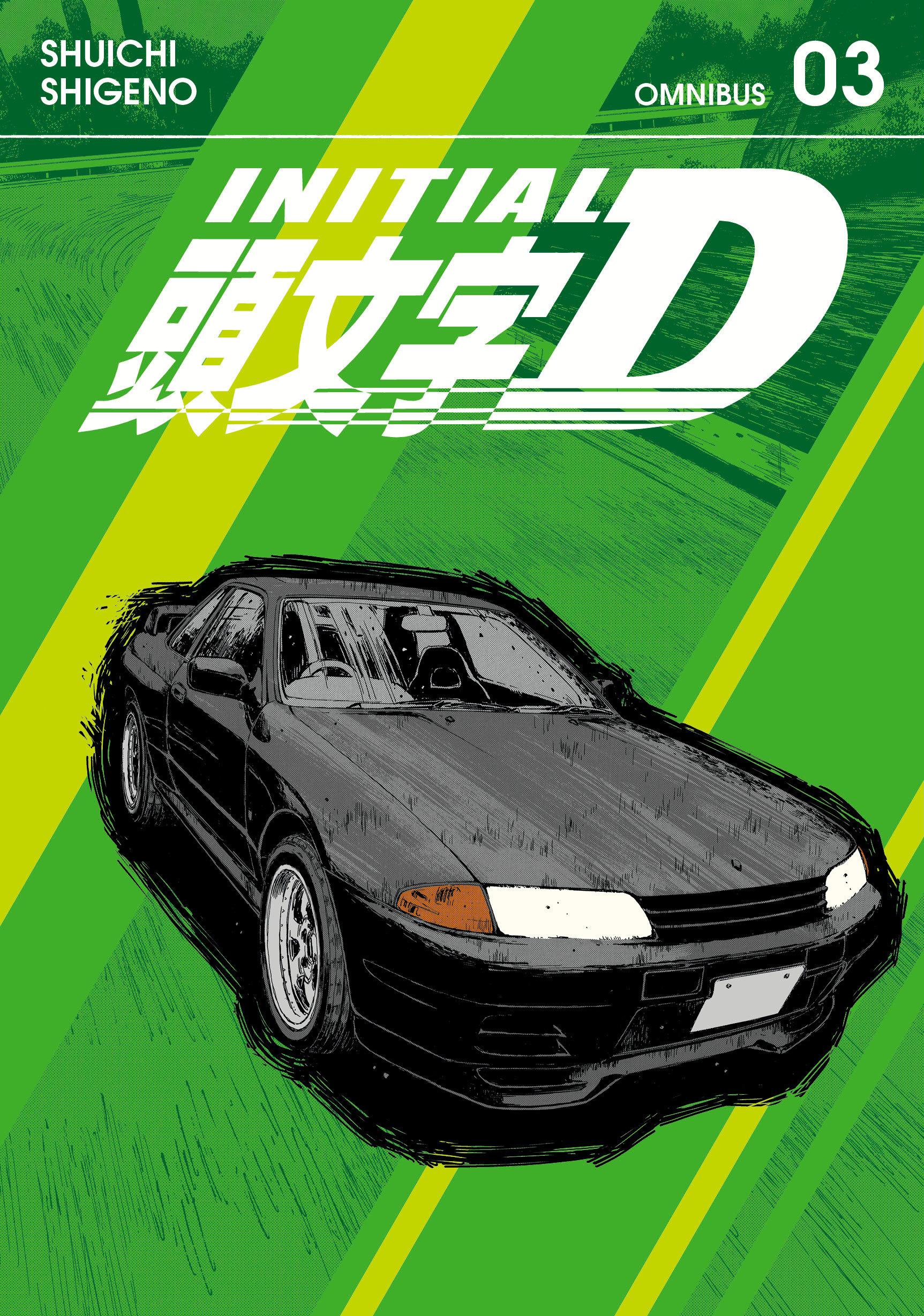 Vorderes Coverbild Initial D Omnibus 3 (Vol. 5-6)
