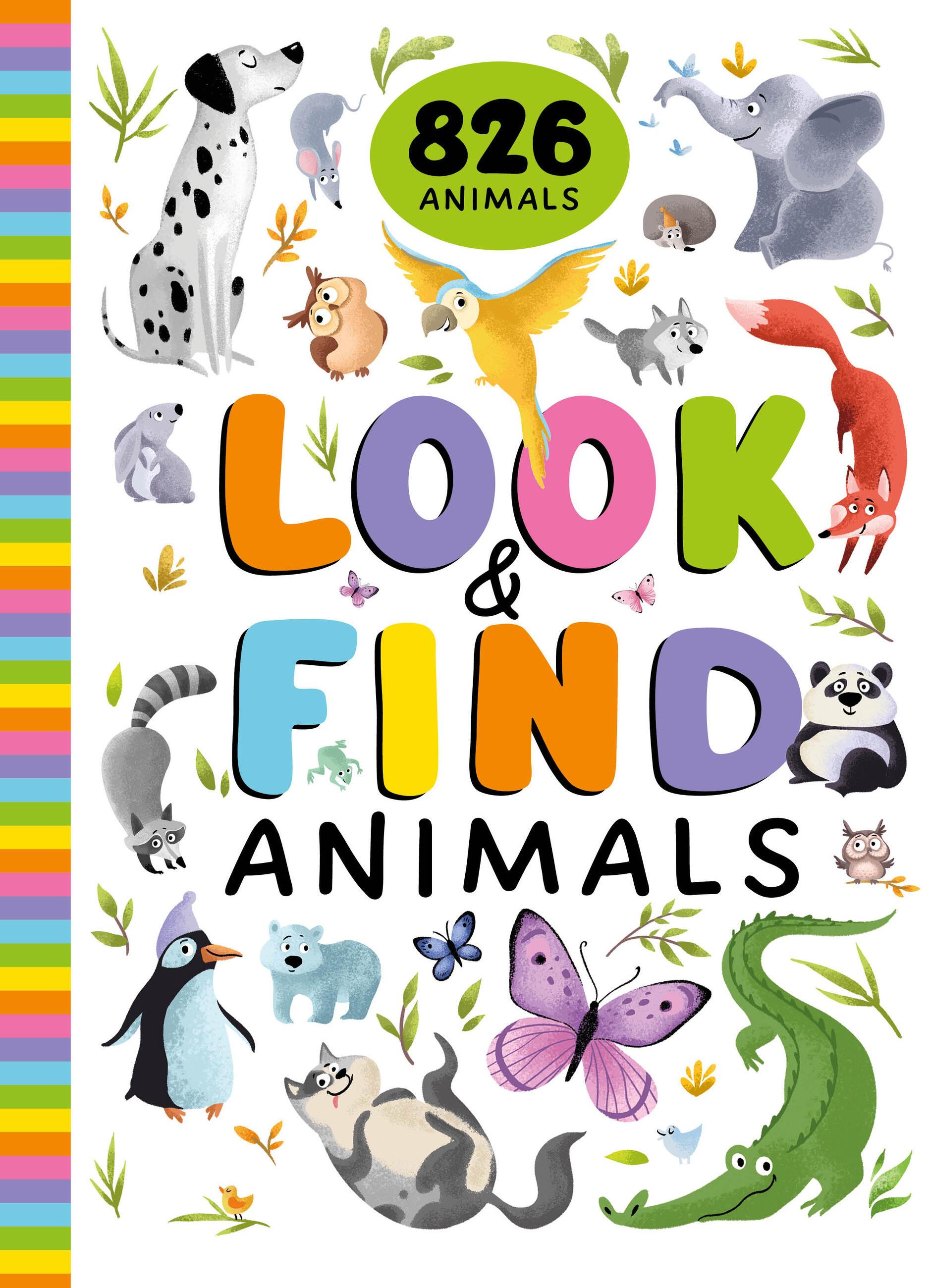 Vorderes Coverbild Look and Find Animals