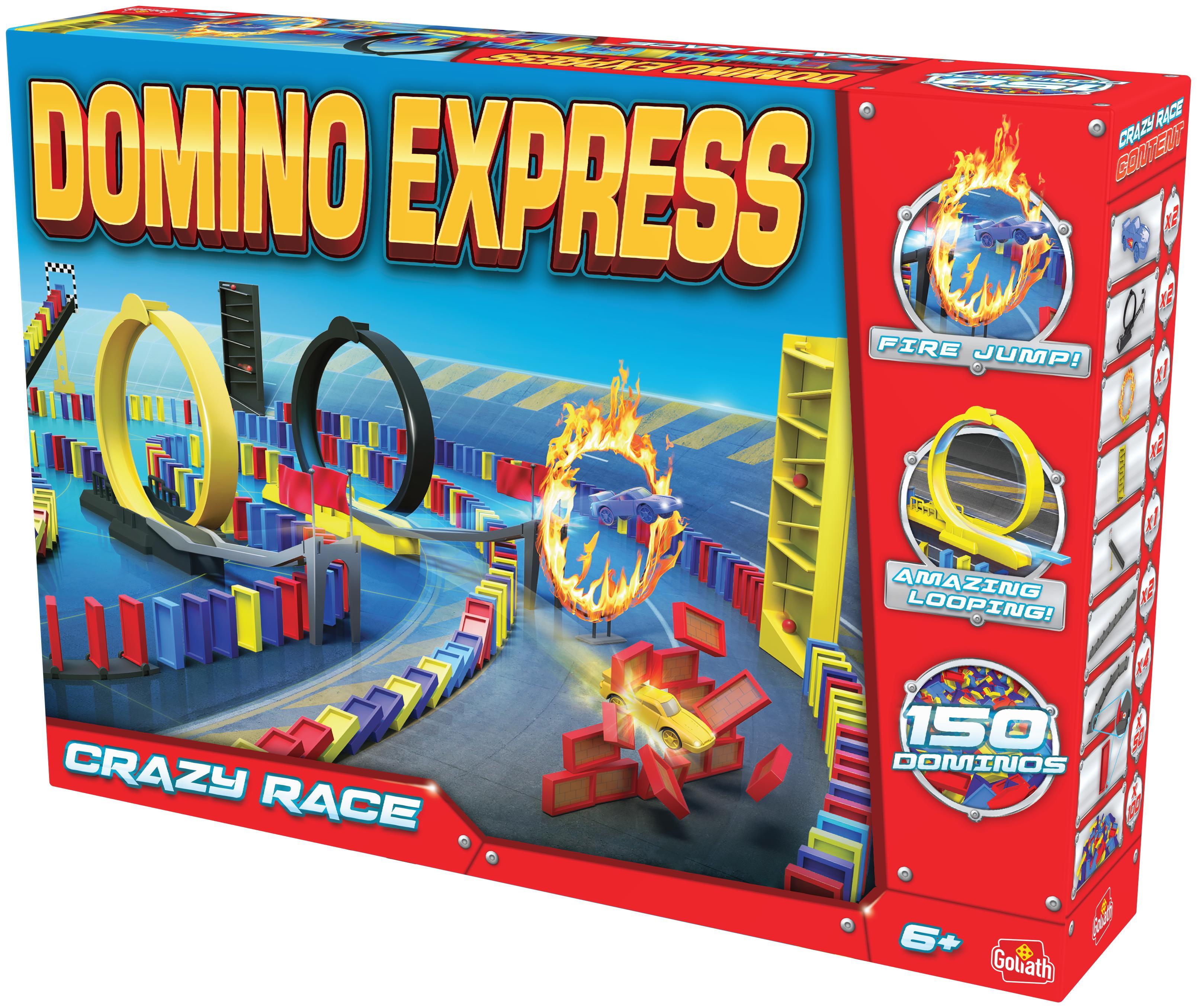 Vorderes Coverbild Domino Express Crazy Race