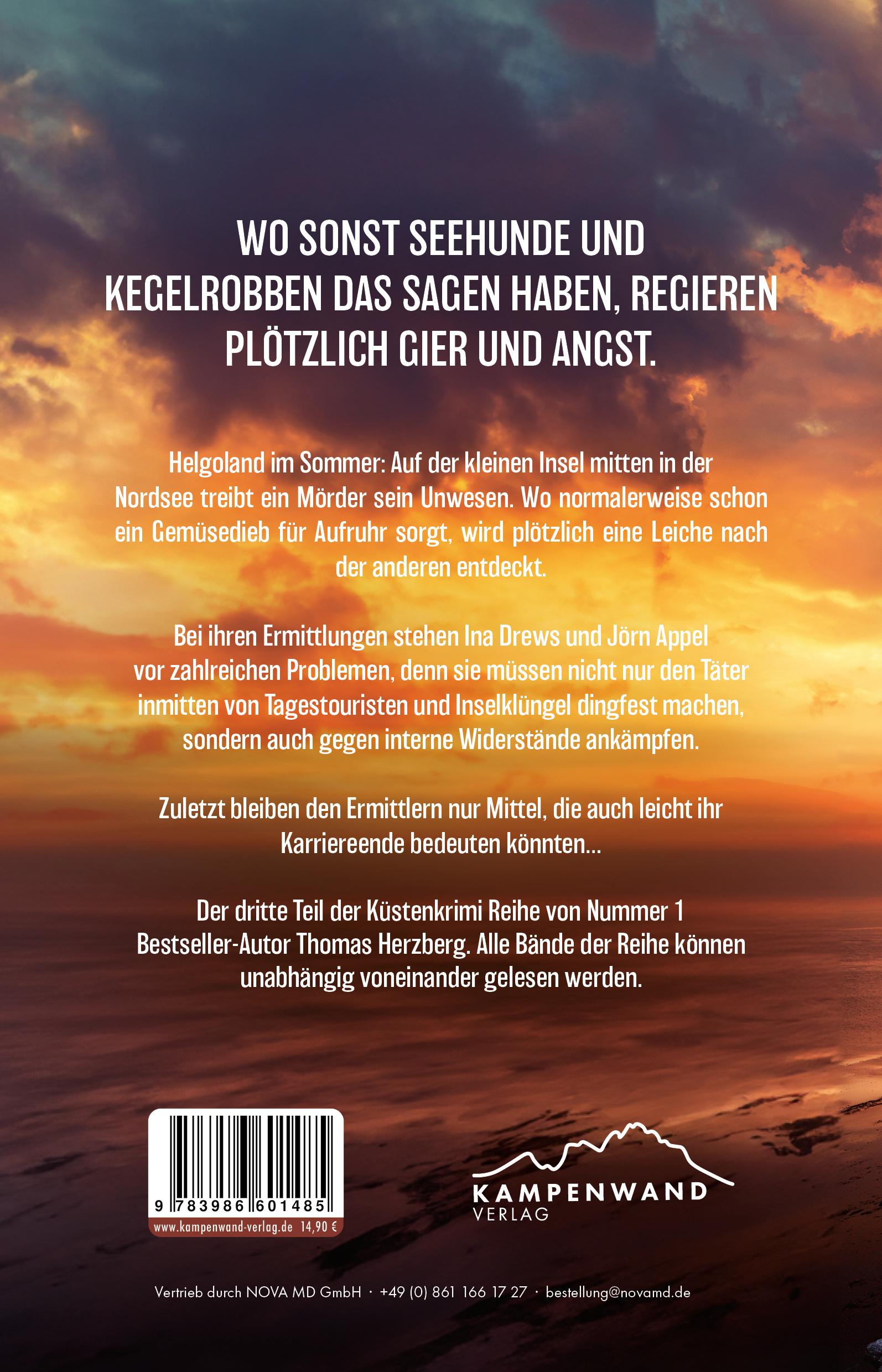 Rückseitencover Blutrotes Grab (Zwischen Mord und Ostsee - Küstenkrimi 3)