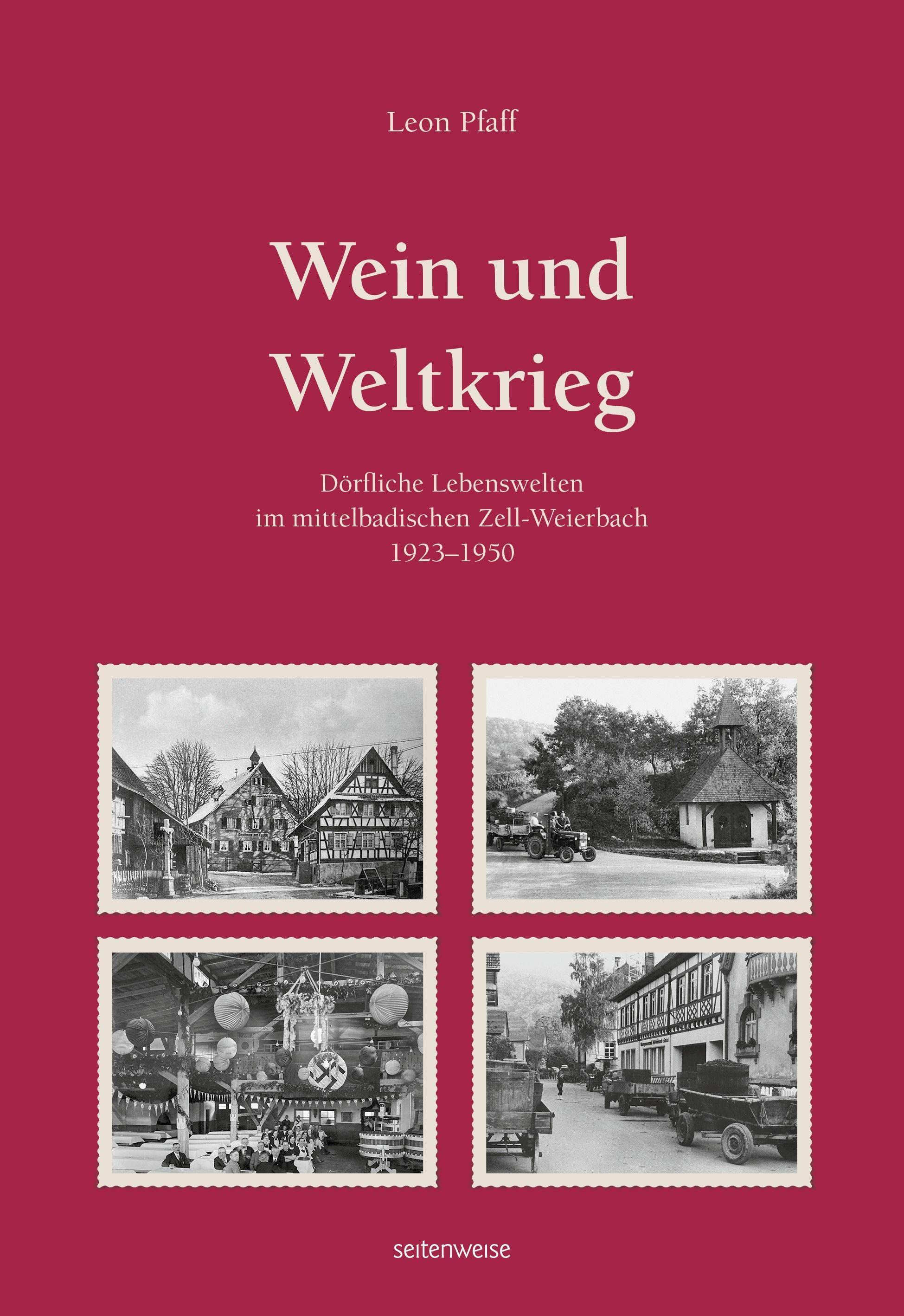 Vorderes Coverbild Wein und Weltkrieg