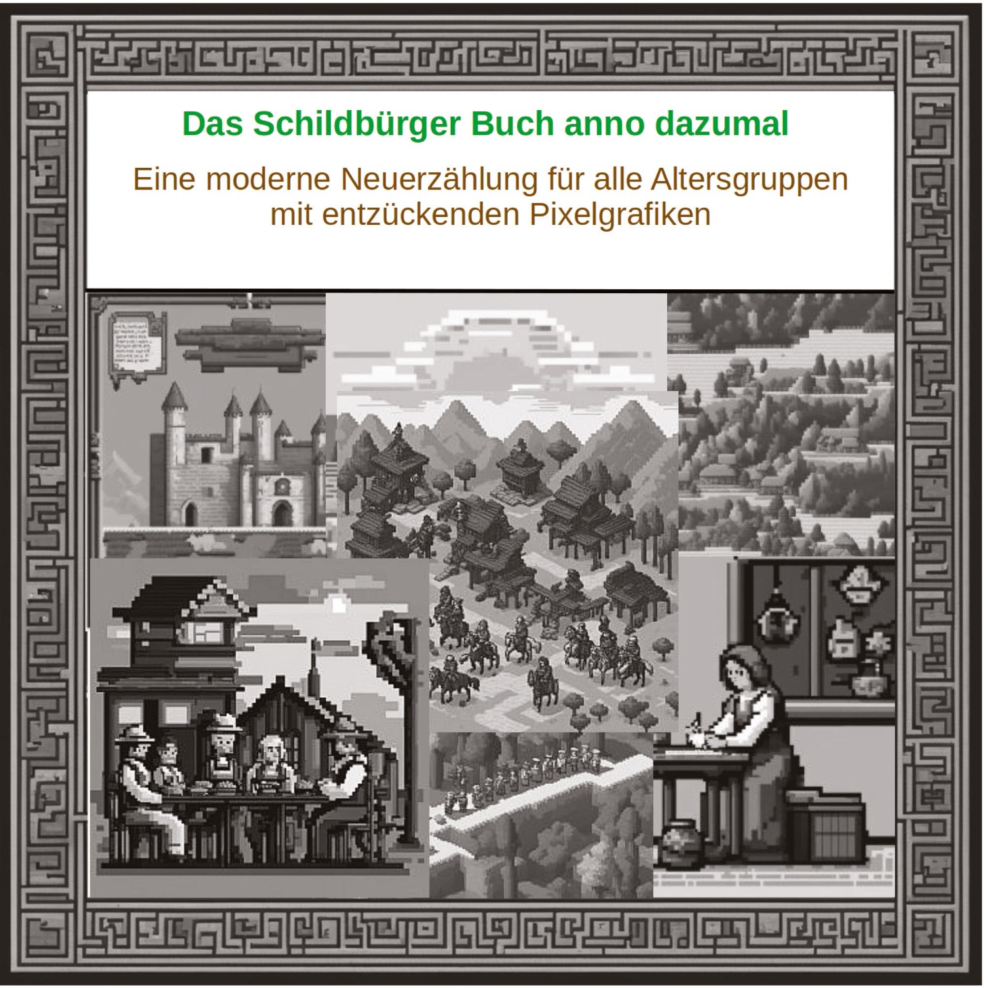 Vorderes Coverbild Das Schildbürger Buch anno dazumal