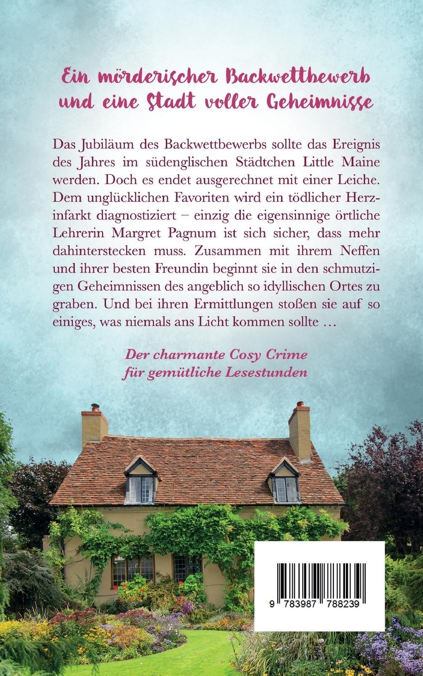 Rückseitencover Ein Stück Tod, bitte! | Ein englischer Cosy Crime