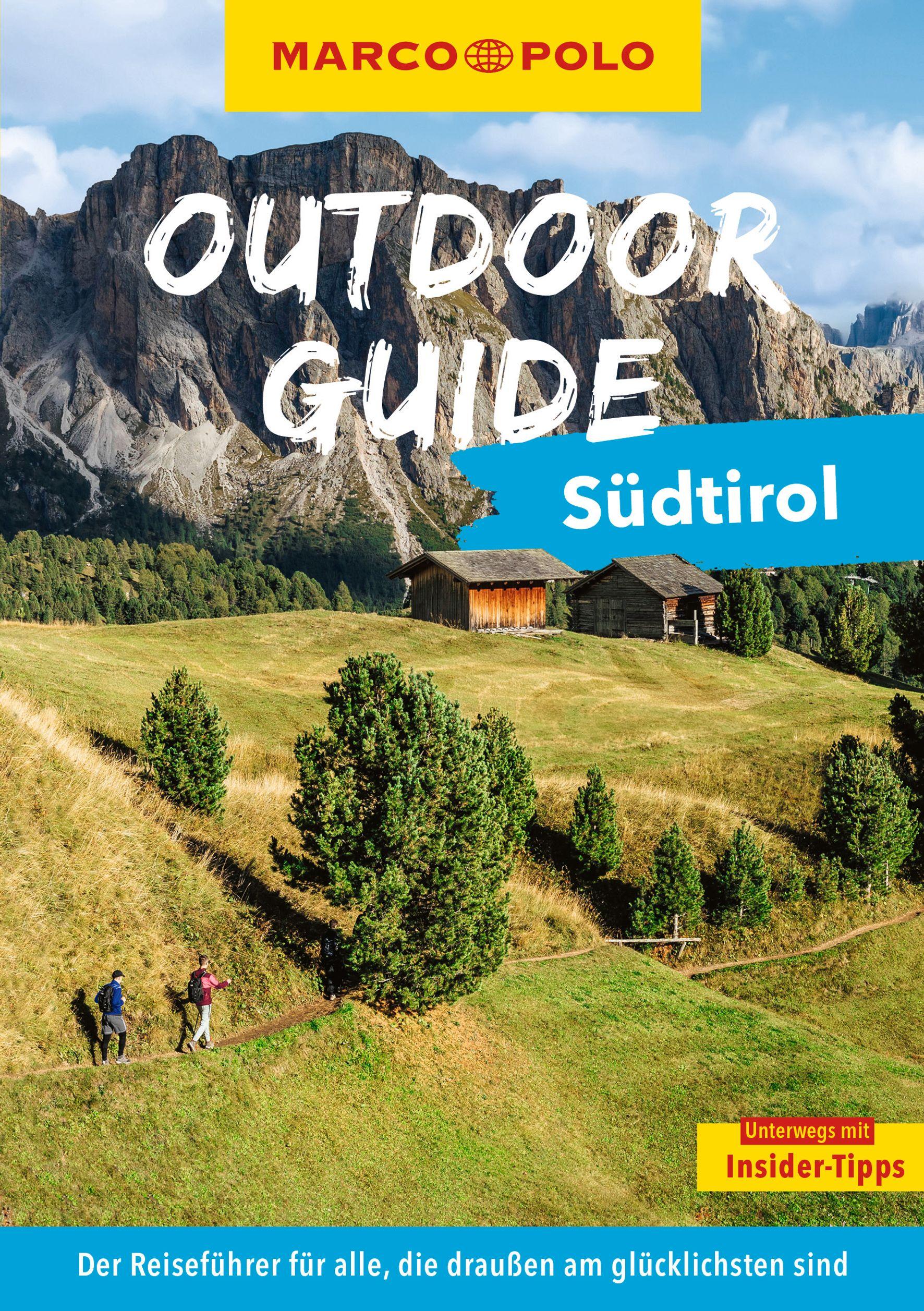 Vorderes Coverbild MARCO POLO OUTDOOR GUIDE Reiseführer Südtirol