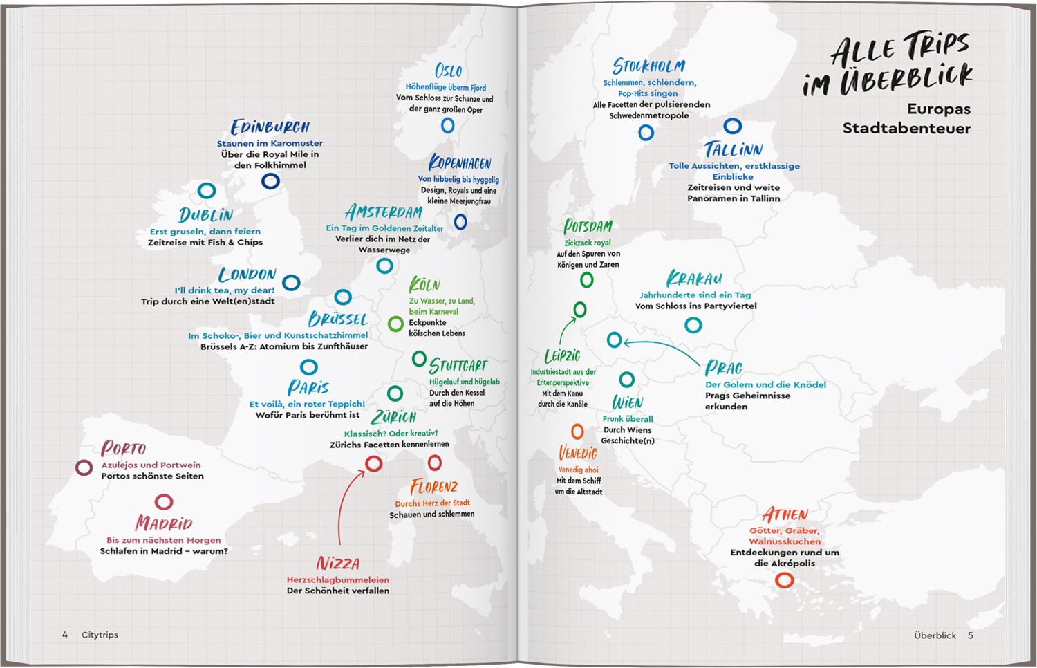 Beispielinhalt (Bild) MARCO POLO Bildband Einfach mal raus! Unvergessliche Citytrips in Europa