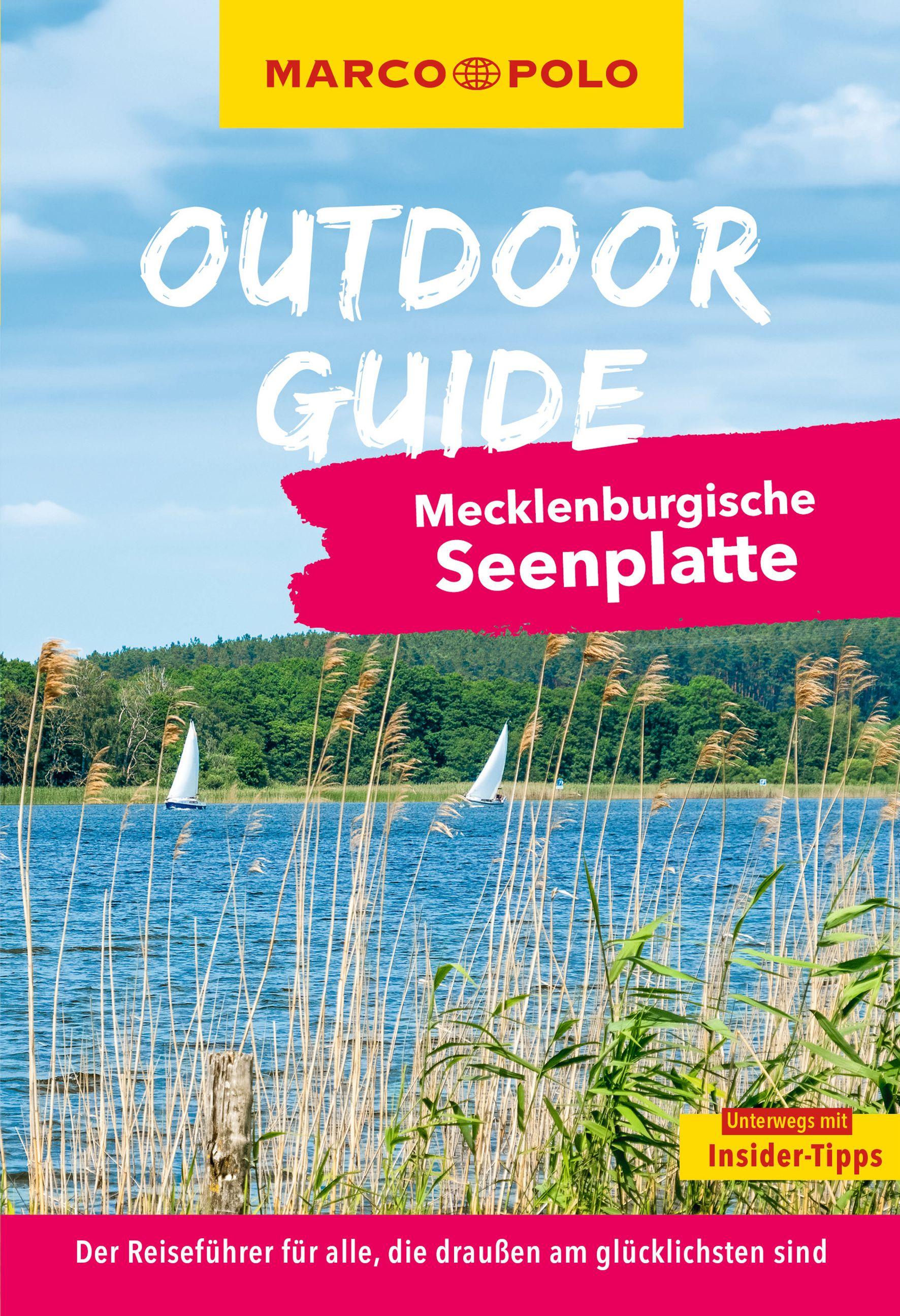 Vorderes Coverbild MARCO POLO OUTDOOR GUIDE Reiseführer Mecklenburgische Seenplatte