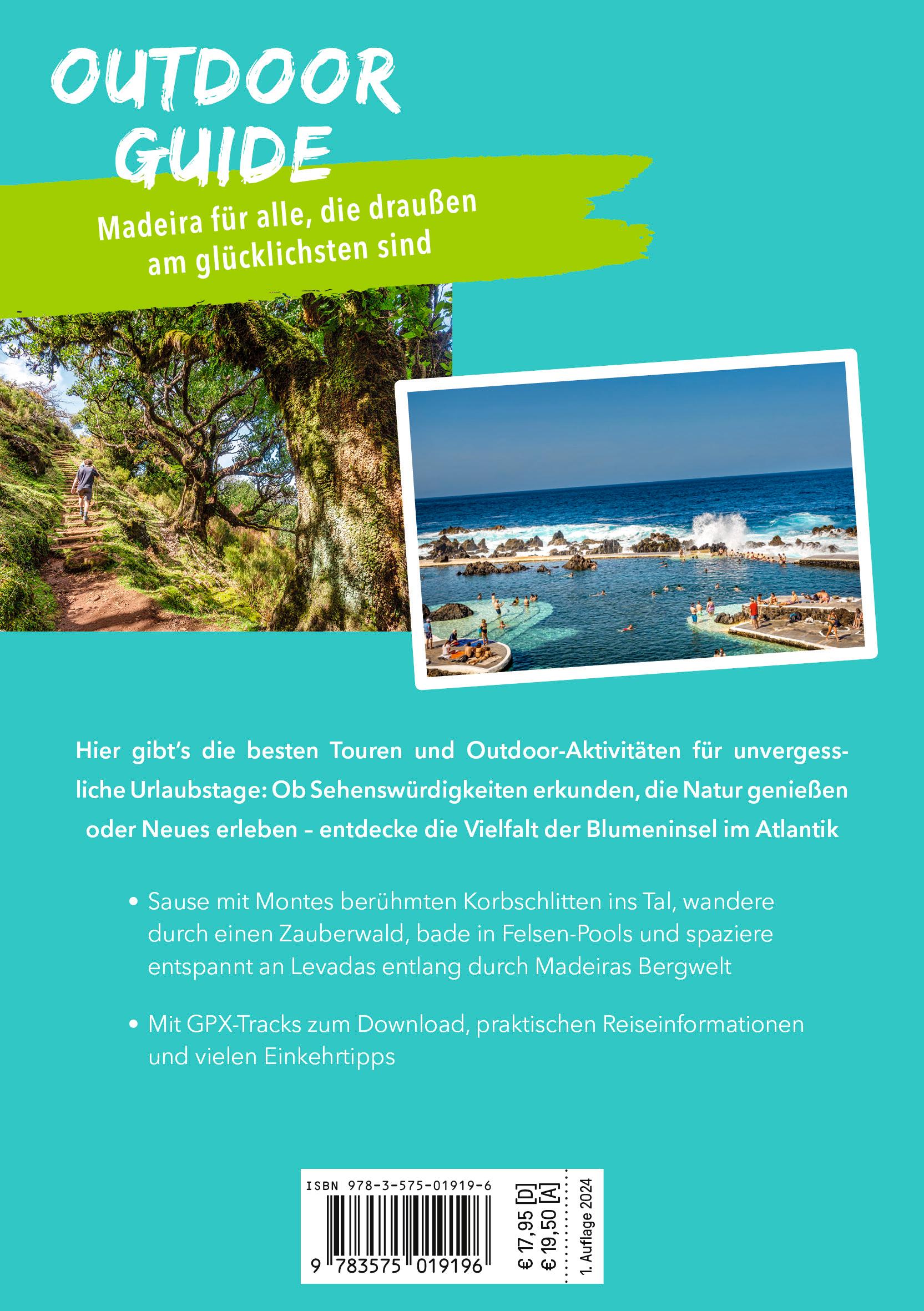 Rückseitencover MARCO POLO OUTDOOR GUIDE Reiseführer Madeira