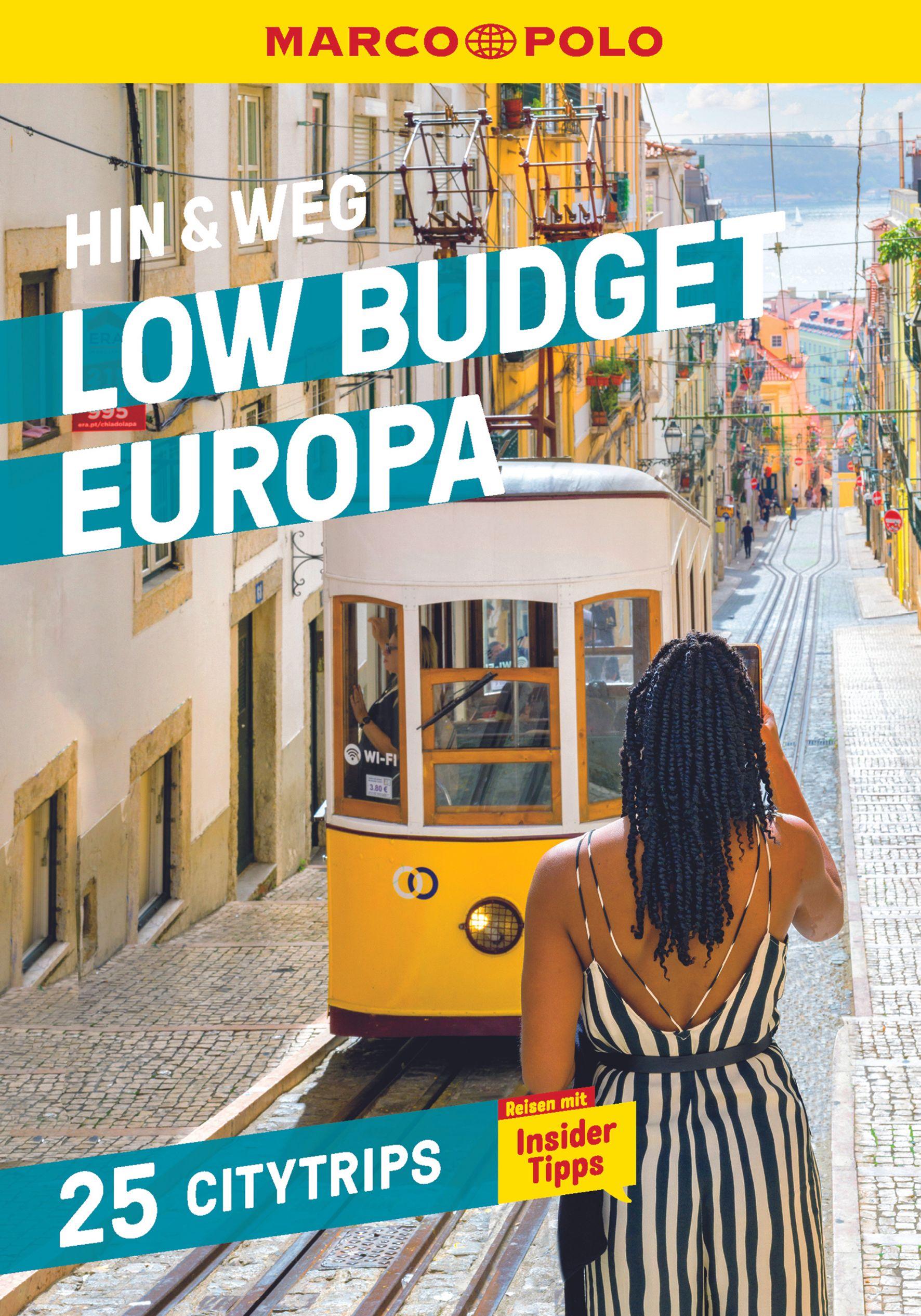 Vorderes Coverbild MARCO POLO Hin & Weg Low Budget Europa