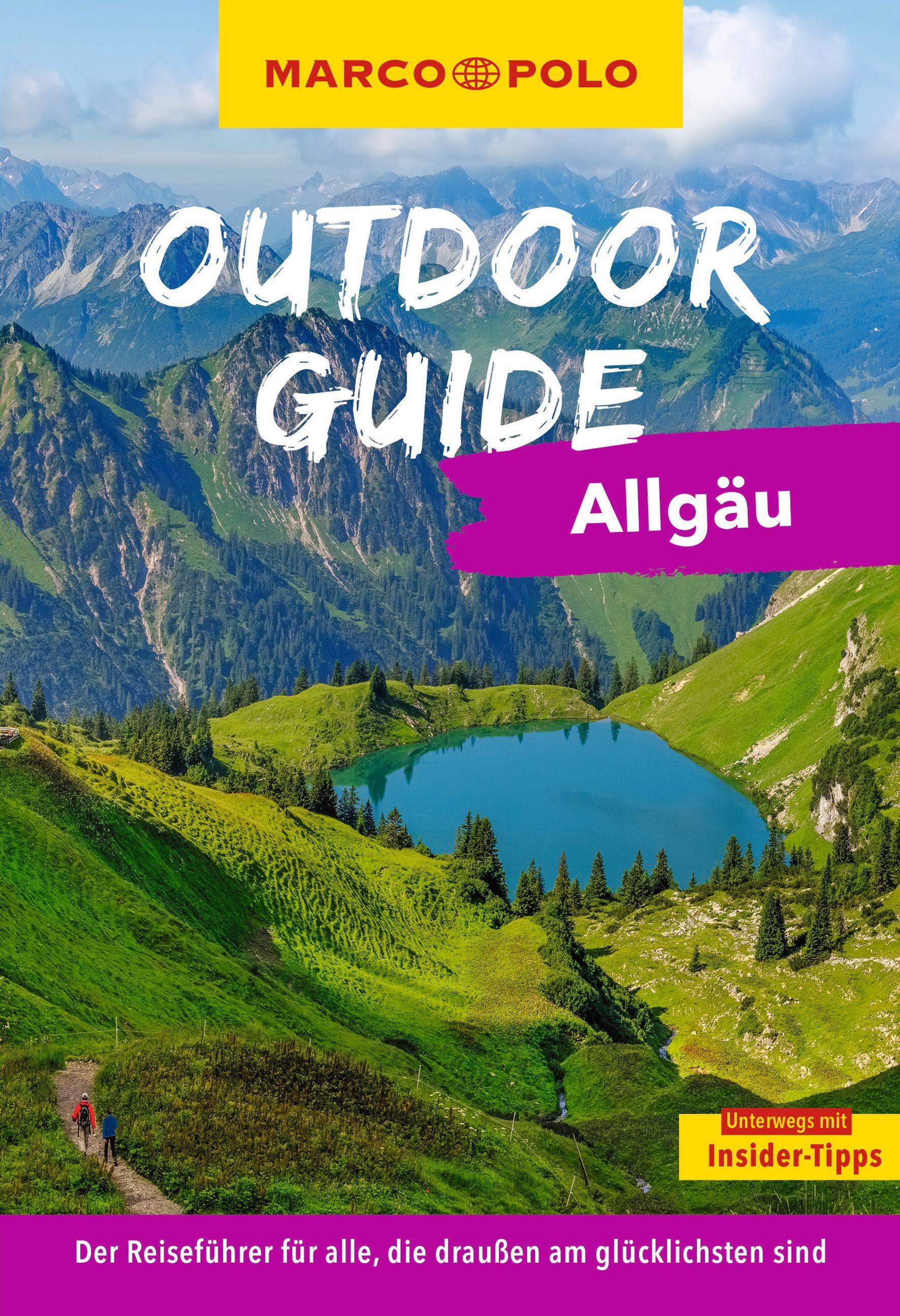Vorderes Coverbild MARCO POLO OUTDOOR GUIDE Reiseführer Allgäu
