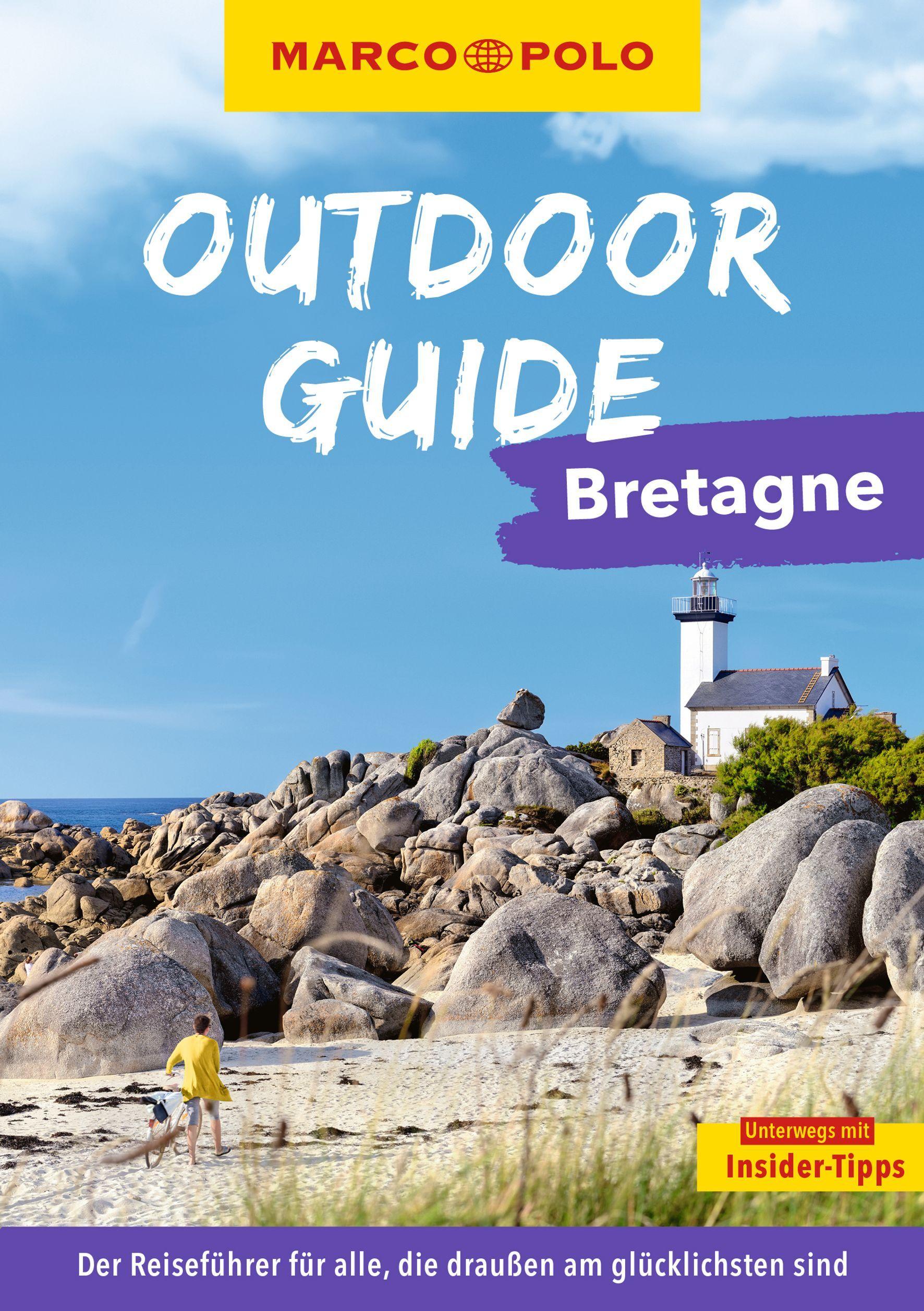 Vorderes Coverbild MARCO POLO OUTDOOR GUIDE Reiseführer Bretagne