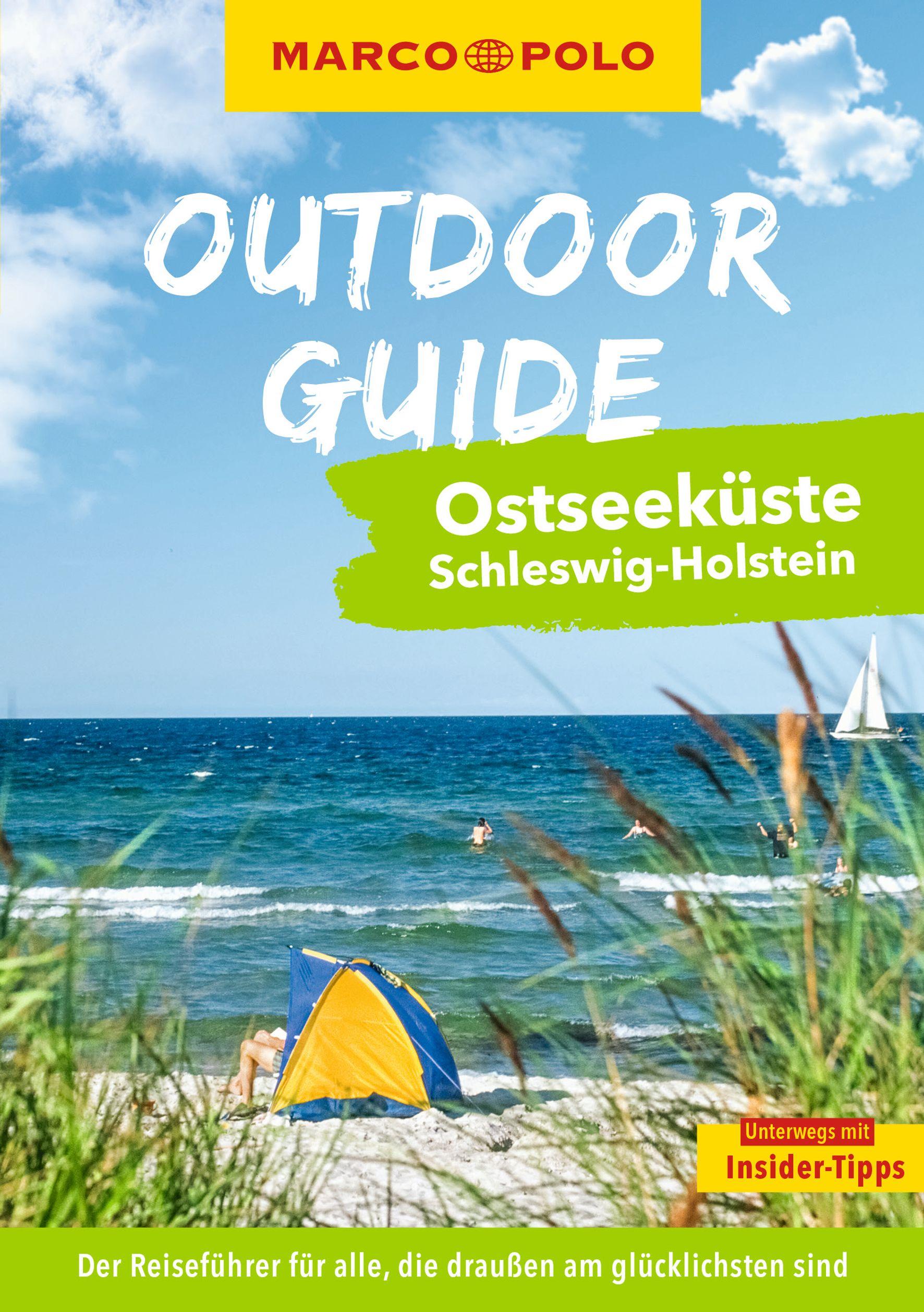 Vorderes Coverbild MARCO POLO OUTDOOR GUIDE Reiseführer Ostseeküste Schleswig-Holstein