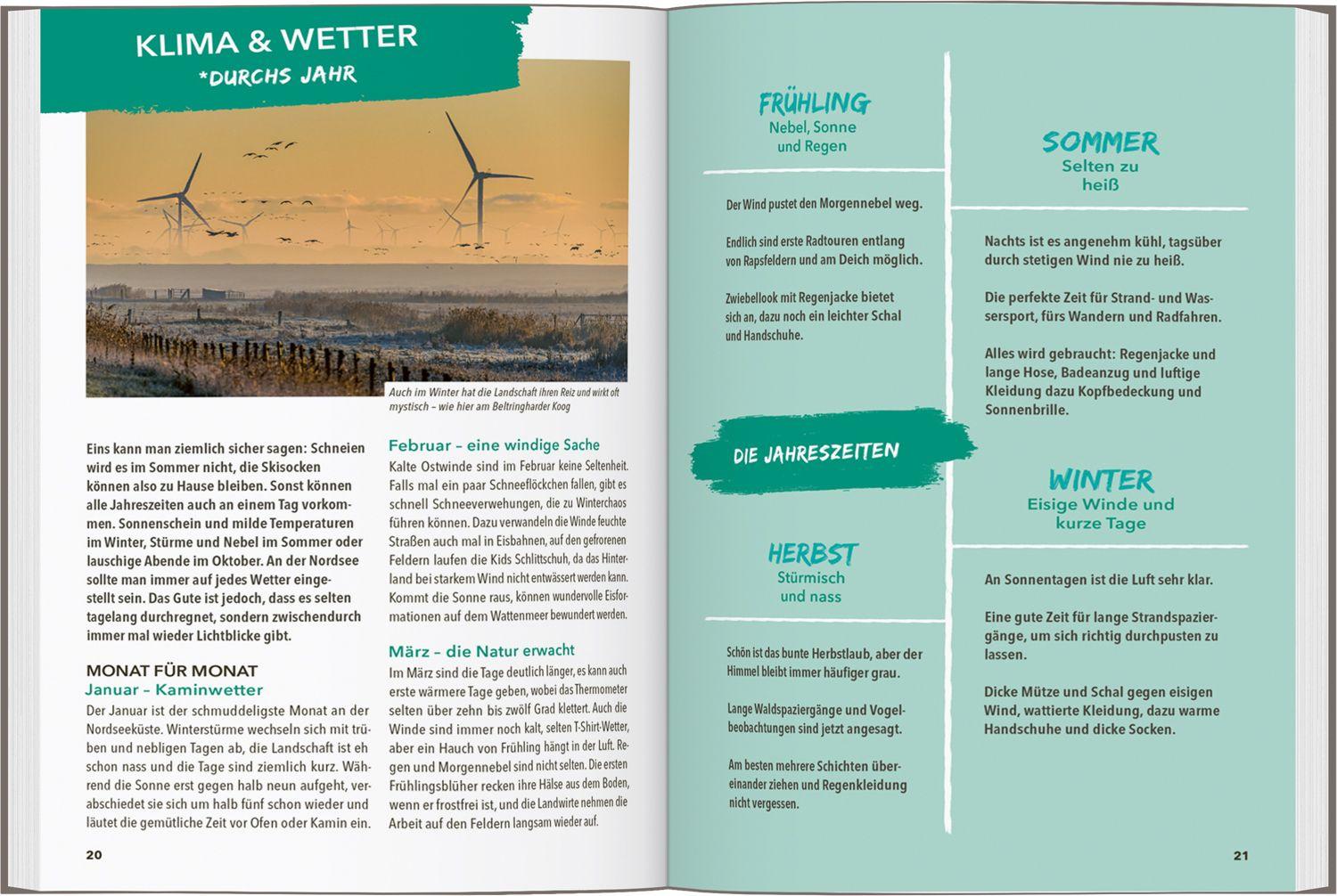 Beispielinhalt (Bild) MARCO POLO OUTDOOR GUIDE Reiseführer Nordseeküste Schleswig-Holstein