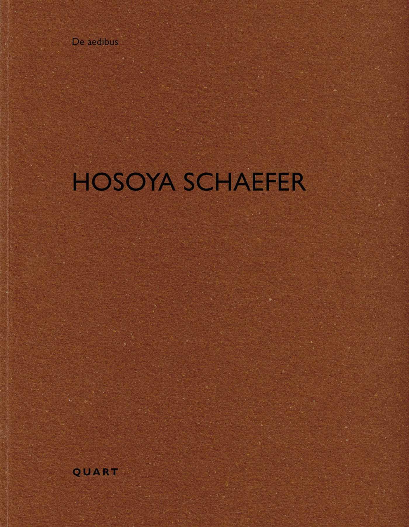 Vorderes Coverbild Hosoya Schaefer