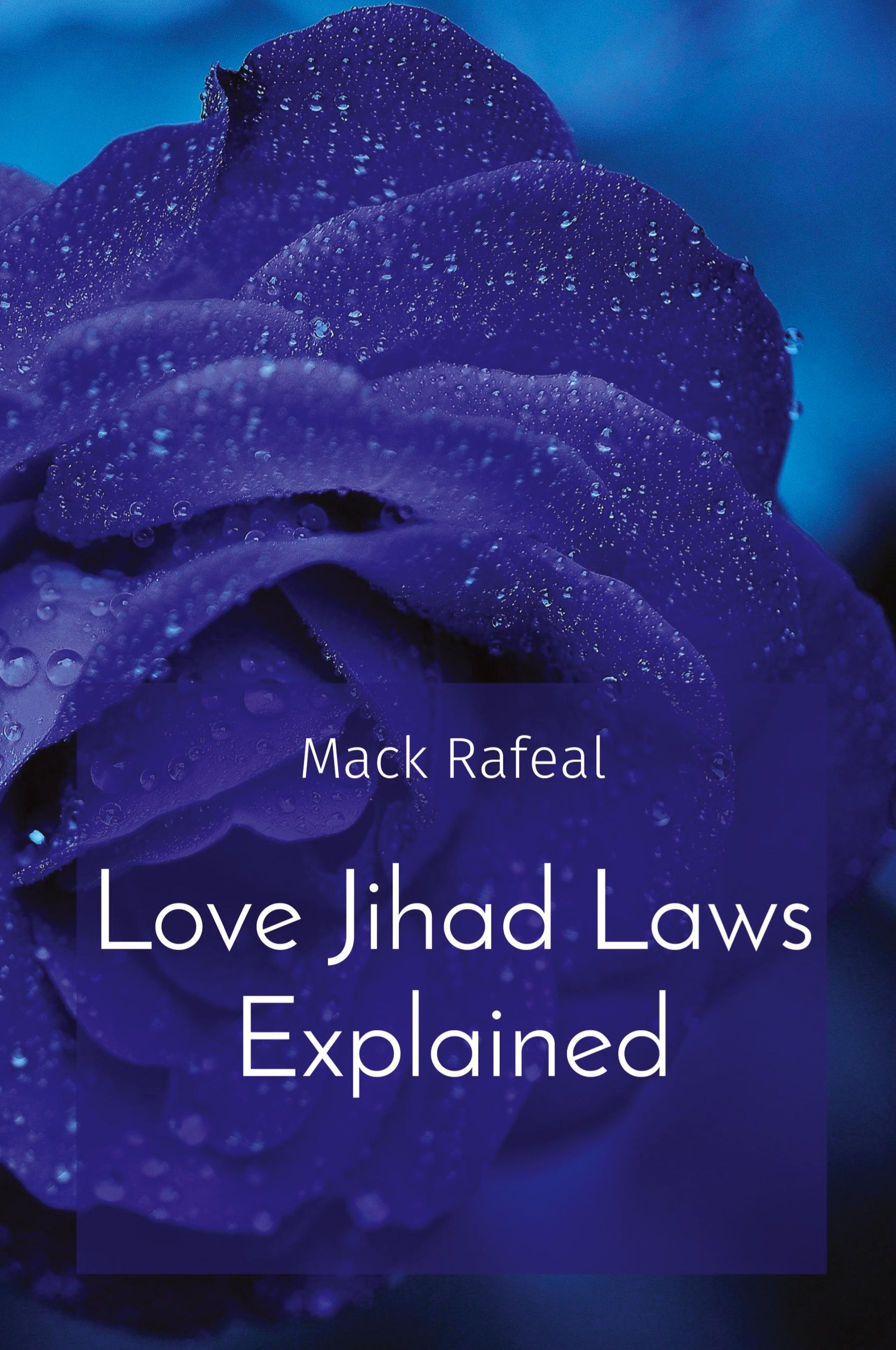 Vorderes Coverbild Love Jihad Laws Explained