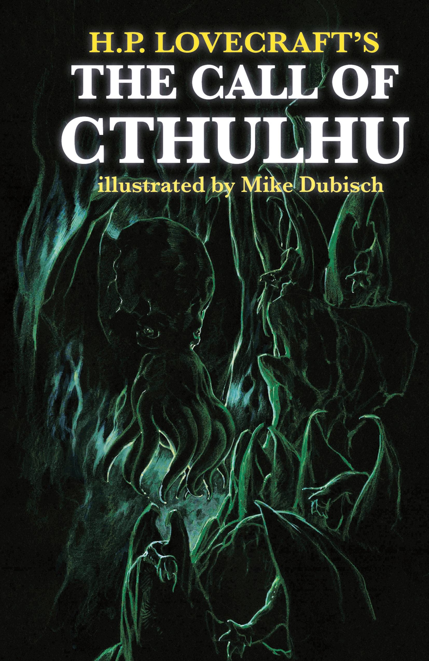 Vorderes Coverbild The Call of Cthulhu illustrated by Mike Dubisch