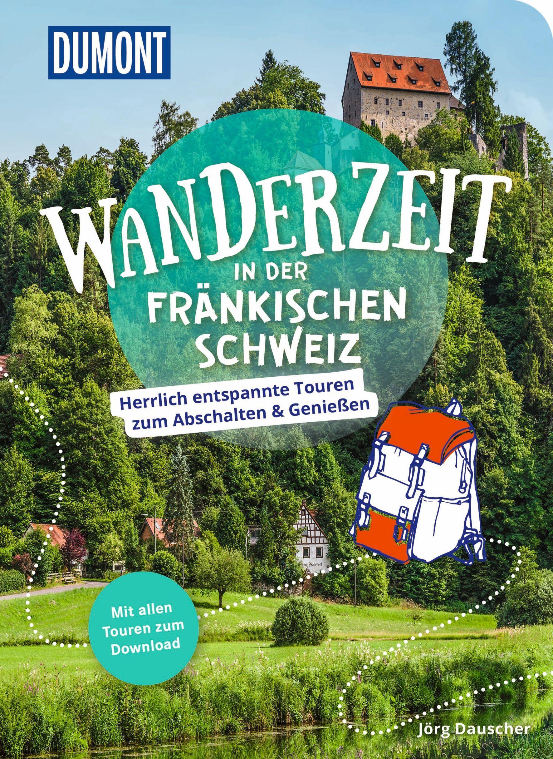 Vorderes Coverbild DUMONT Wanderzeit in der Fränkischen Schweiz