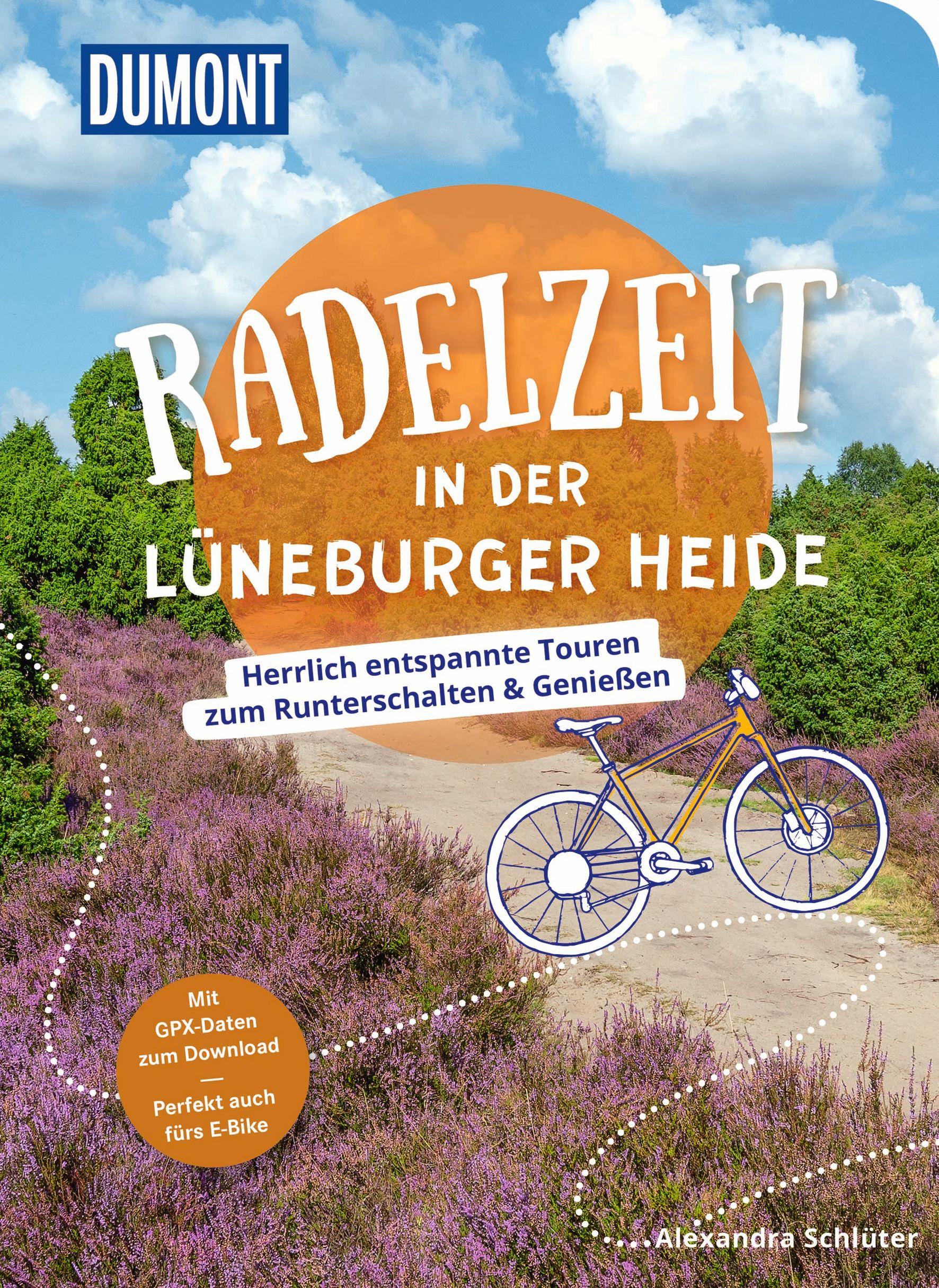 Vorderes Coverbild DUMONT Radelzeit in der Lüneburger Heide
