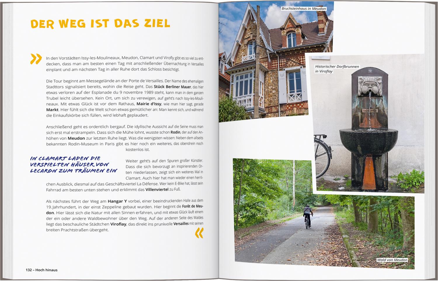 Beispielinhalt (Bild) DUMONT Cityradeln Paris mit dem Rad