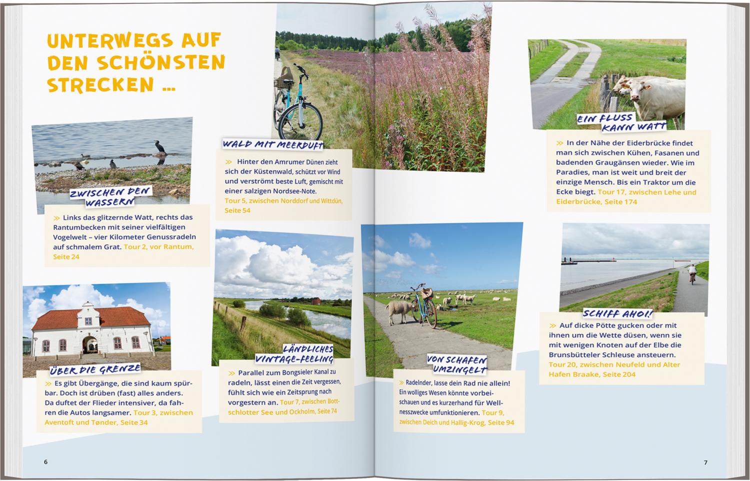 Beispielinhalt (Bild) DUMONT Radelzeit an der Nordsee in Schleswig-Holstein