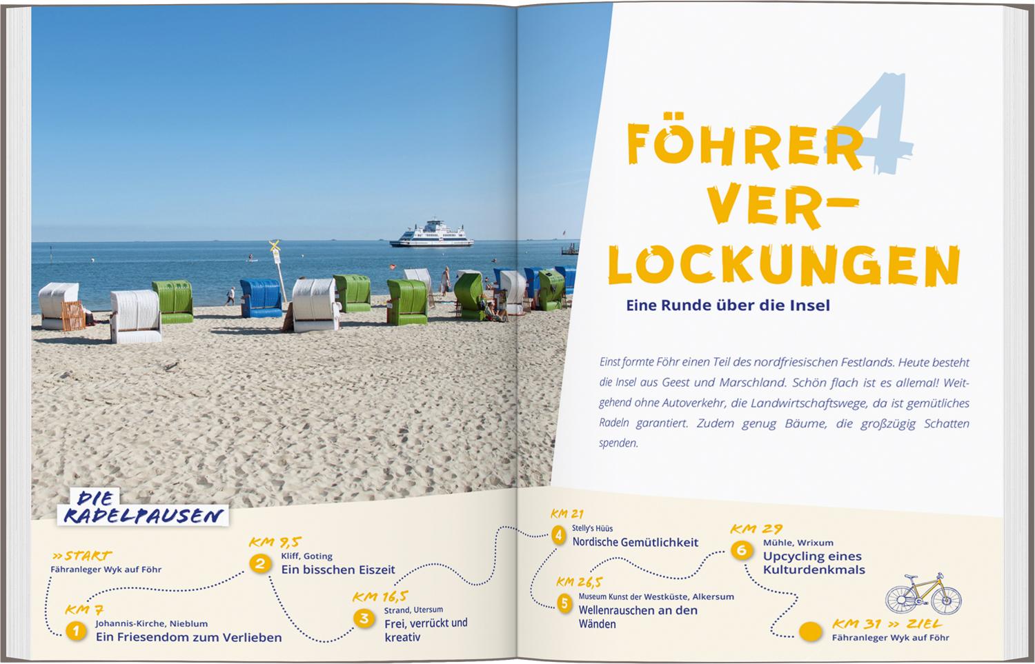 Beispielinhalt (Bild) DUMONT Radelzeit an der Nordsee in Schleswig-Holstein