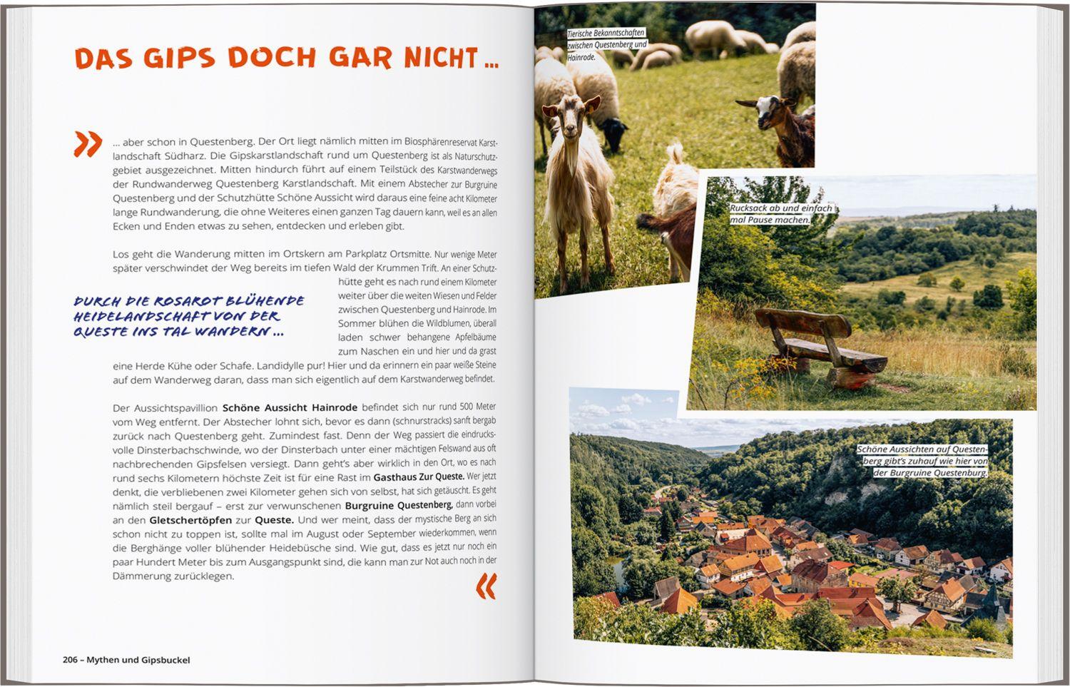 Beispielinhalt (Bild) DUMONT Wanderzeit im Harz