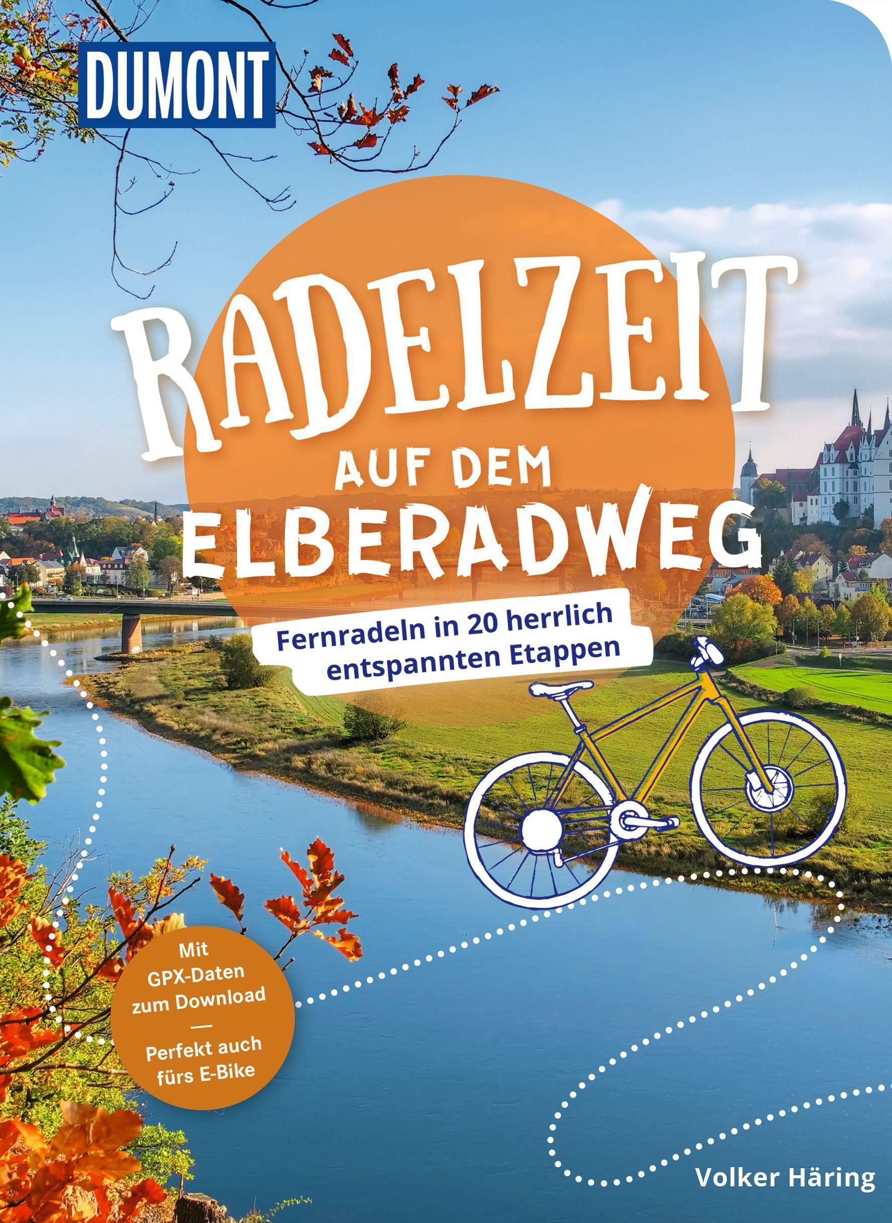 Vorderes Coverbild DUMONT Radelzeit auf dem Elberadweg