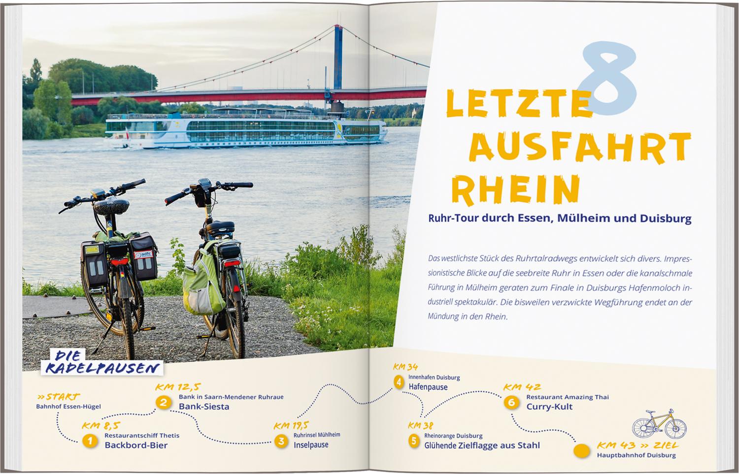Beispielinhalt (Bild) DUMONT Radelzeit im Ruhrgebiet
