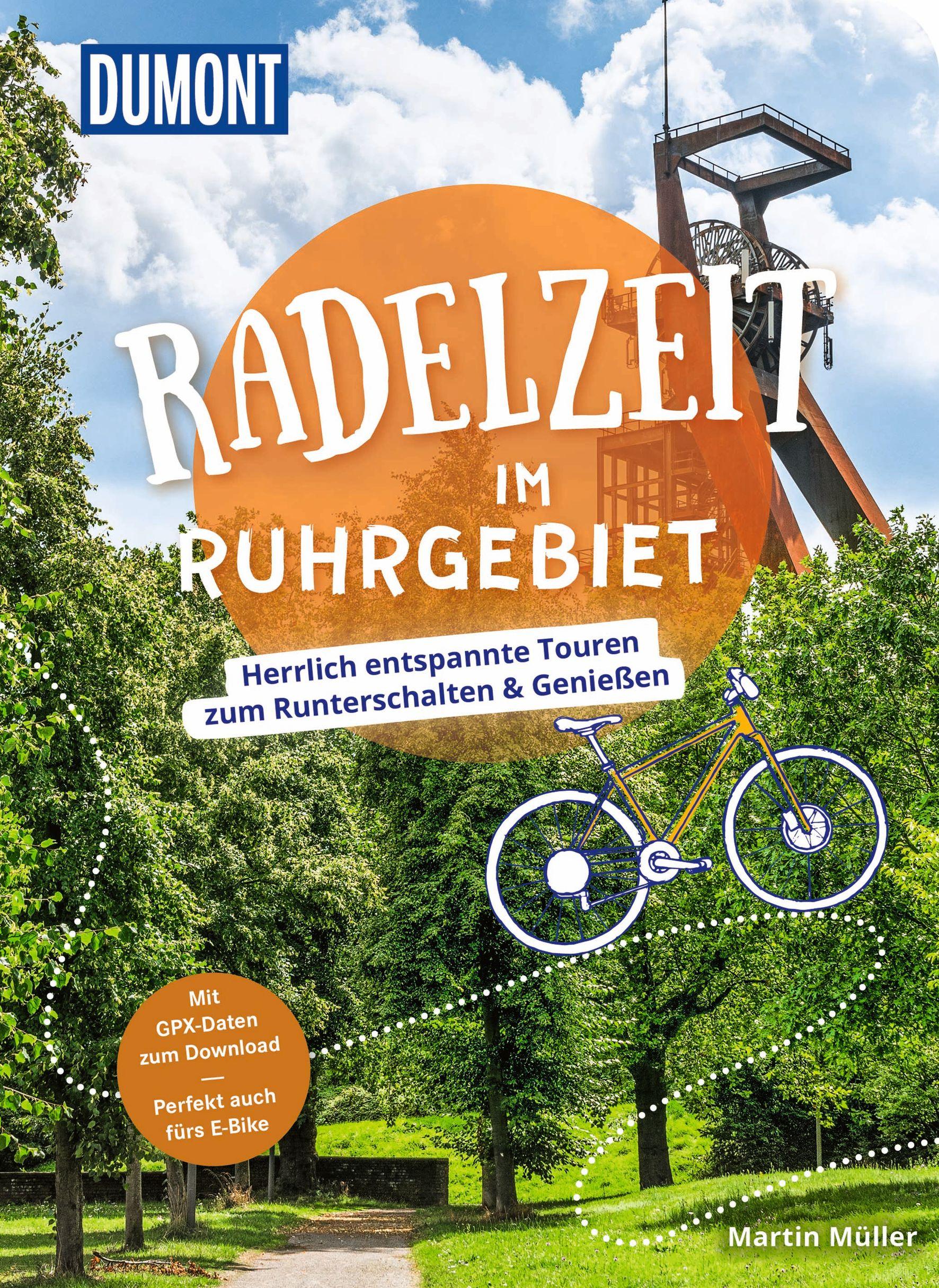 Vorderes Coverbild DUMONT Radelzeit im Ruhrgebiet