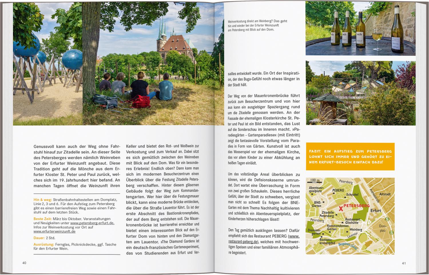 Beispielinhalt (Bild) 52 kleine & große Eskapaden Erfurt und Thüringer Wald