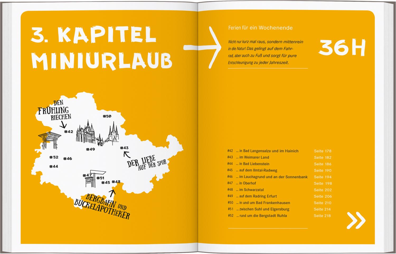Beispielinhalt (Bild) 52 kleine & große Eskapaden Erfurt und Thüringer Wald