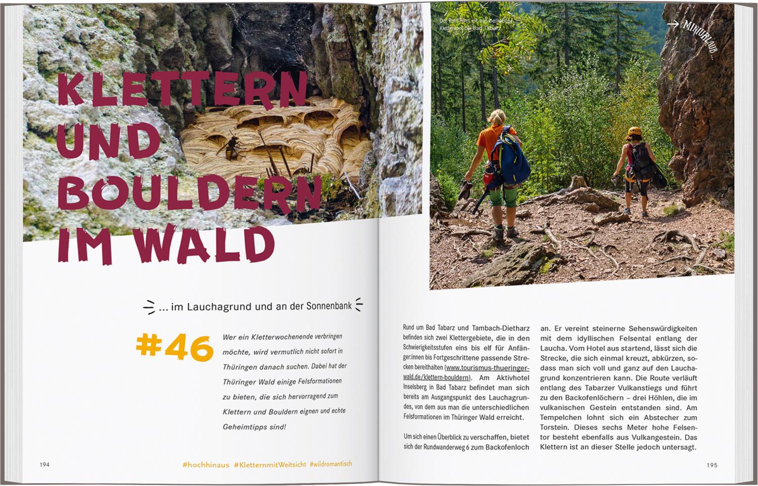 Beispielinhalt (Bild) 52 kleine & große Eskapaden Erfurt und Thüringer Wald
