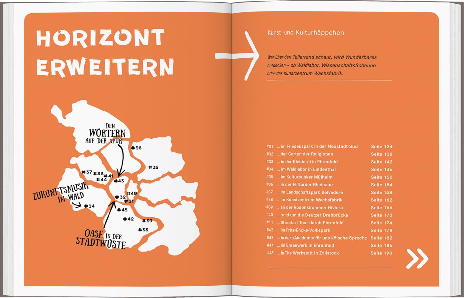 Beispielinhalt (Bild) 52 kleine & große Feierabend-Eskapaden in Köln