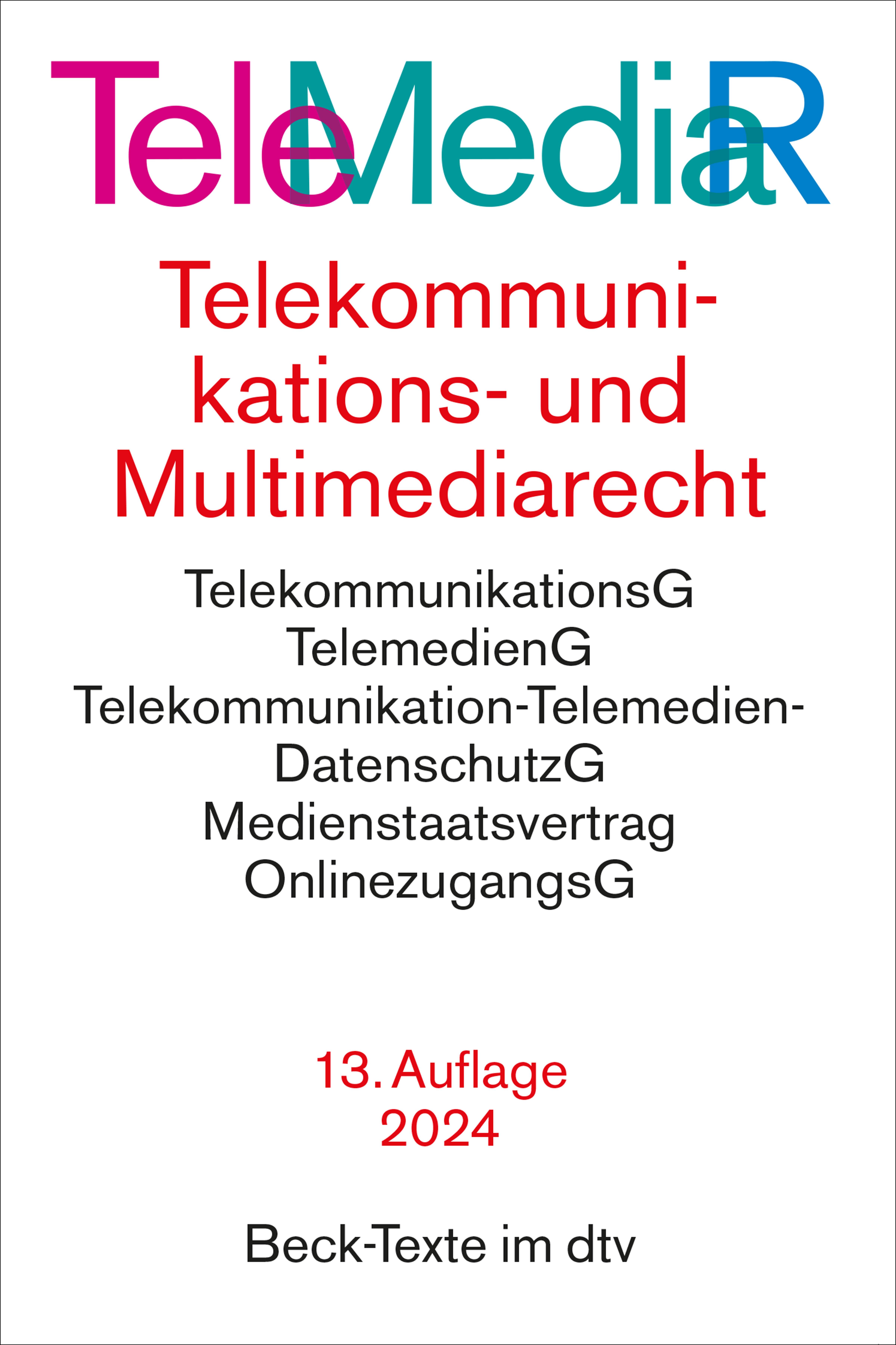 Vorderes Coverbild Telemediarecht