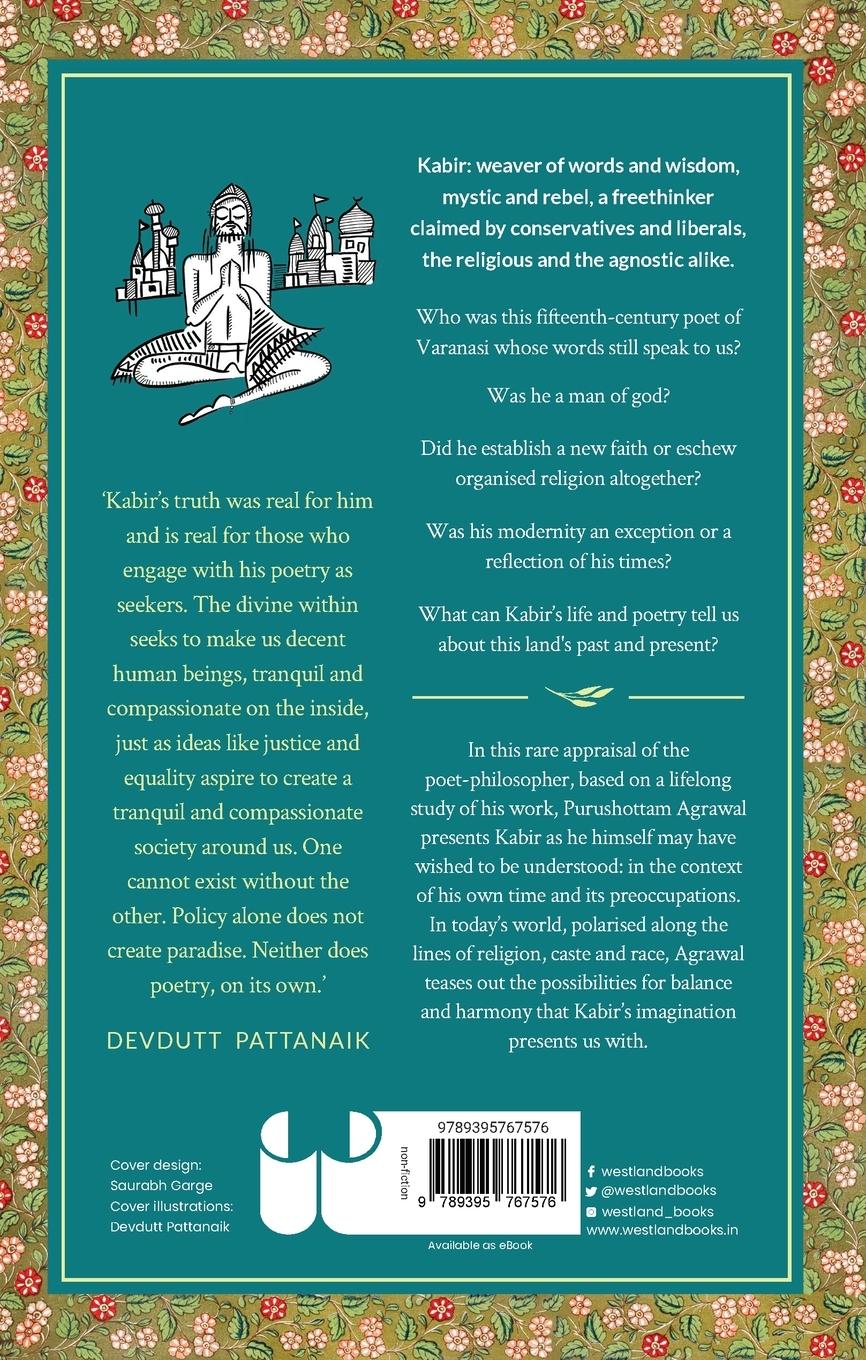 Rückseitencover Kabir, Kabir