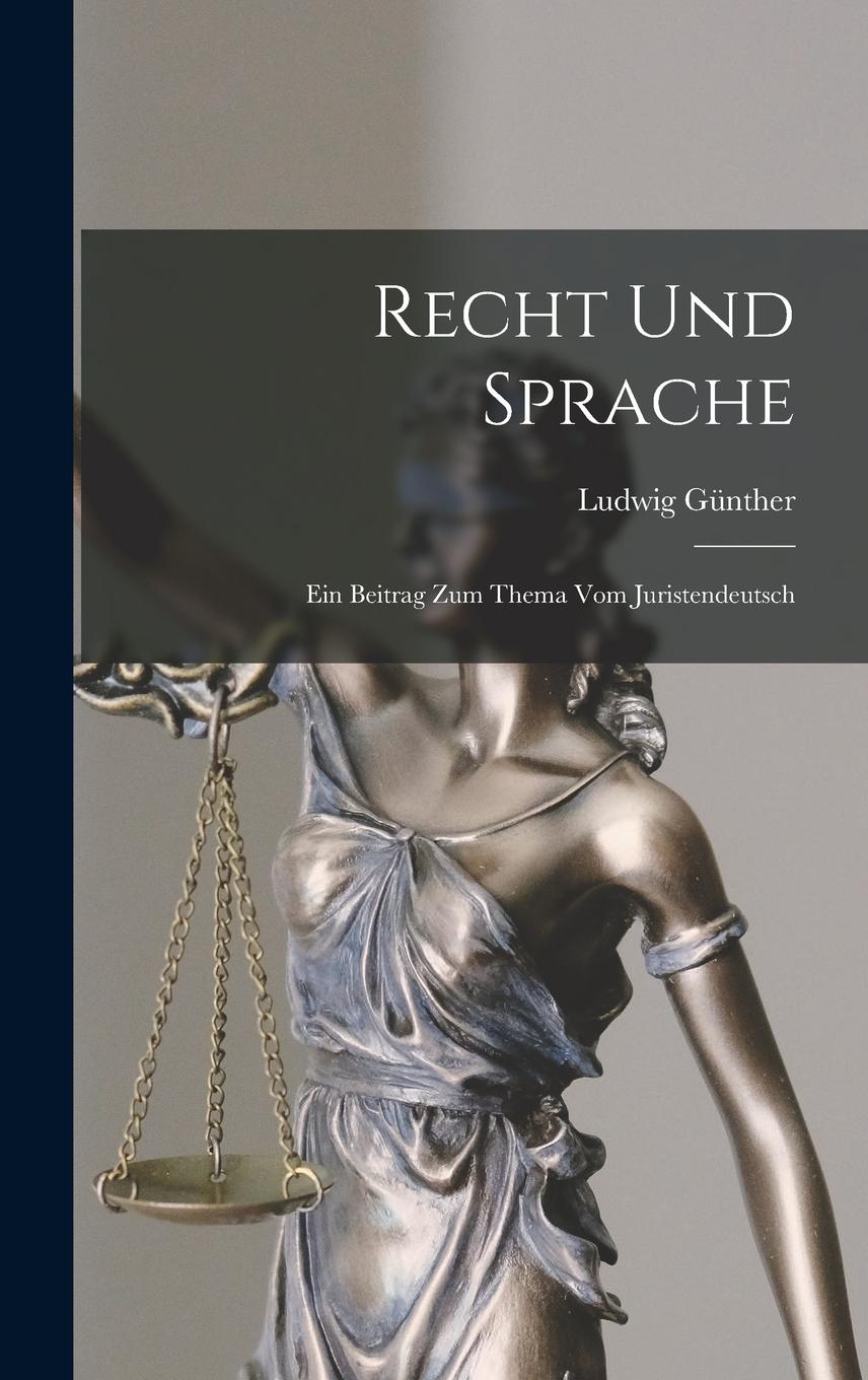 Vorderes Coverbild Recht Und Sprache