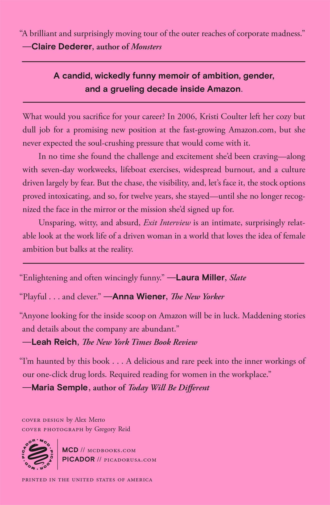 Rückseitencover Exit Interview